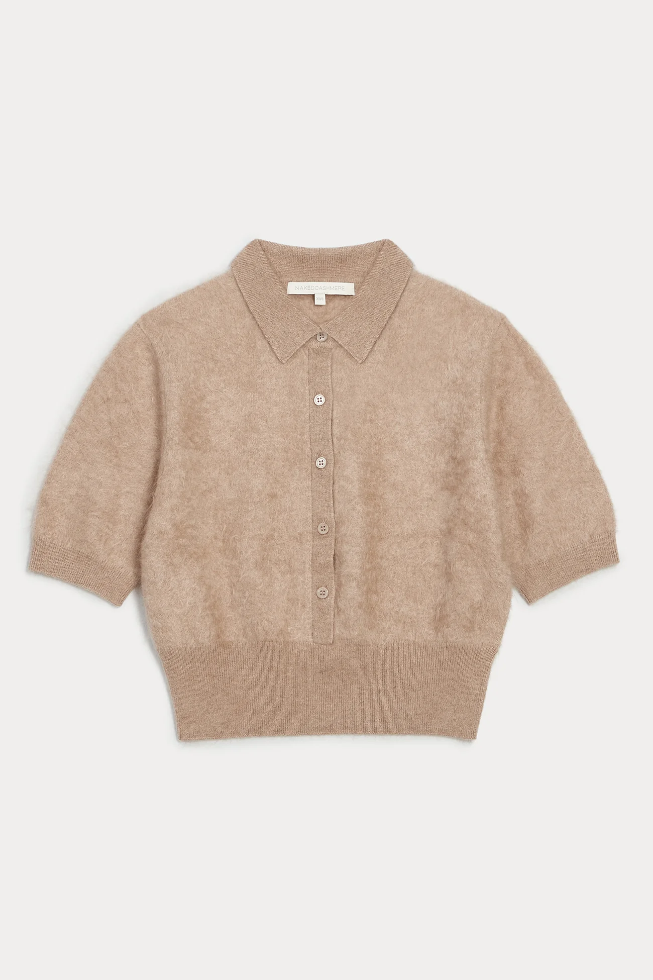 MAISIE BRUSHED CASHMERE COLLARED SWEATER - Image 17