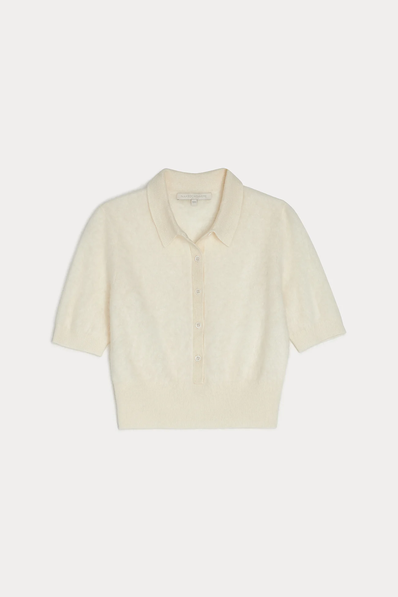 MAISIE BRUSHED CASHMERE COLLARED SWEATER - Image 7