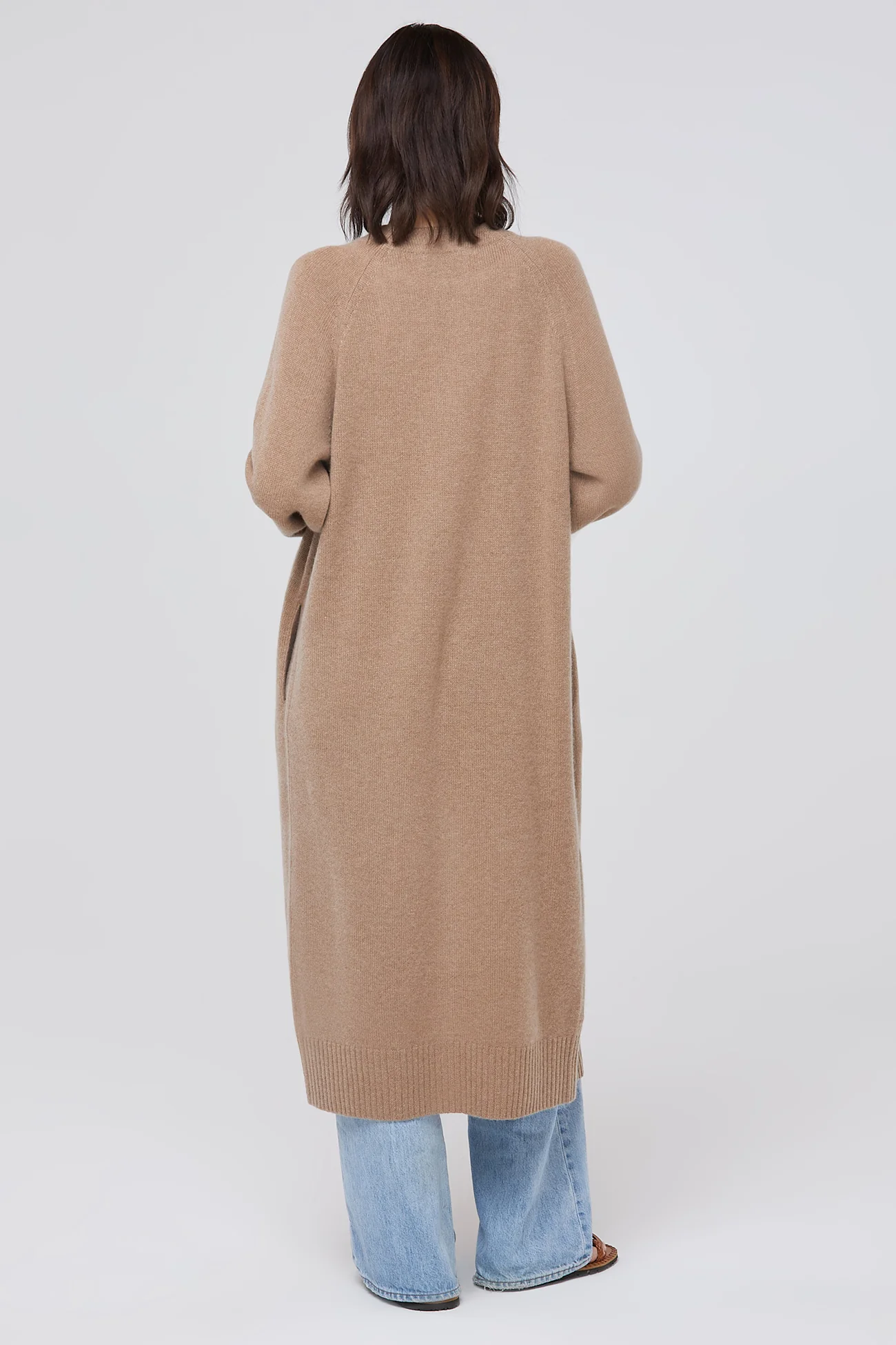 MAKENA LONGLINE CASHMERE CARDIGAN - Image 15