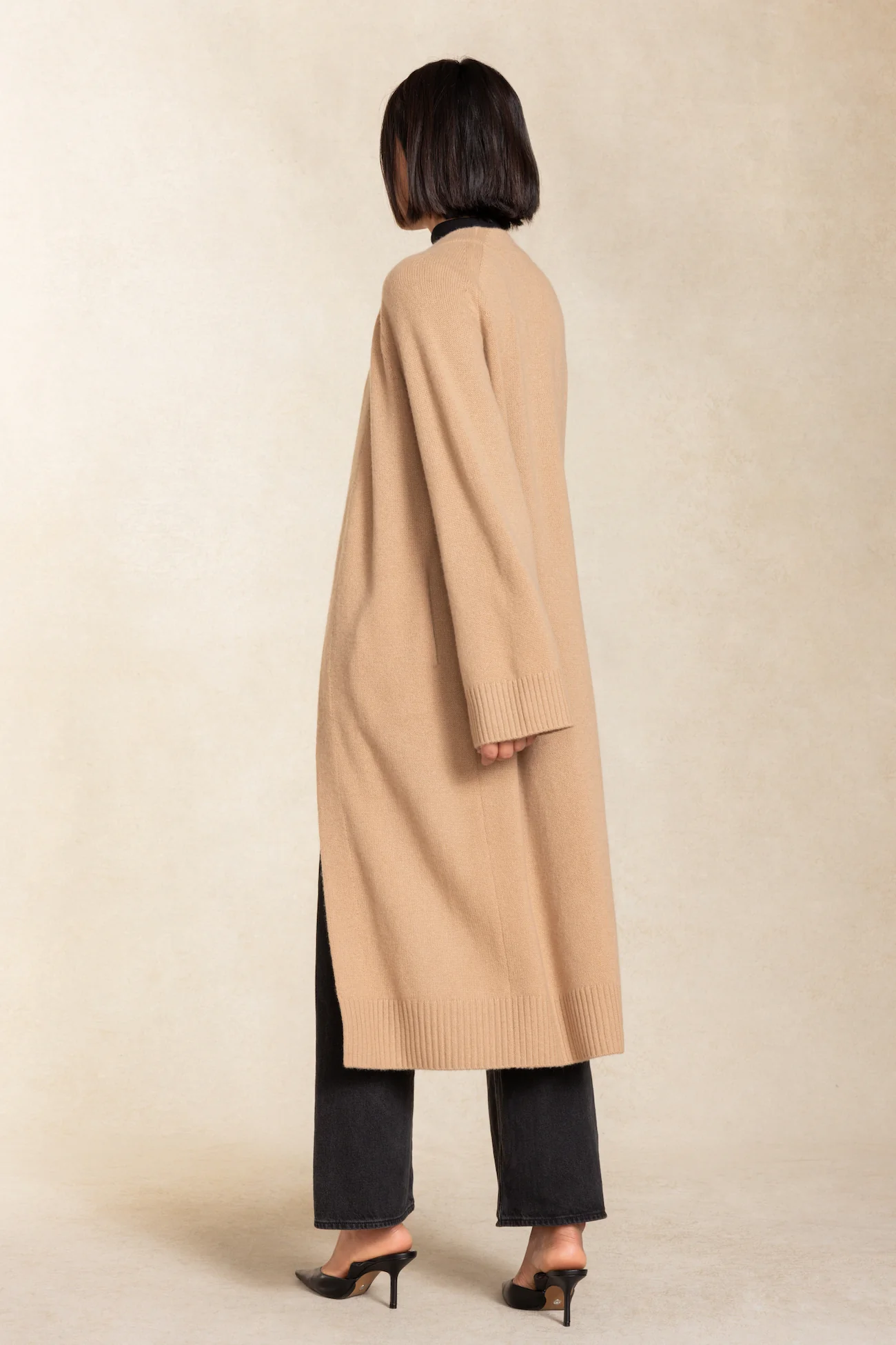 MAKENA LONGLINE CASHMERE CARDIGAN - Image 42