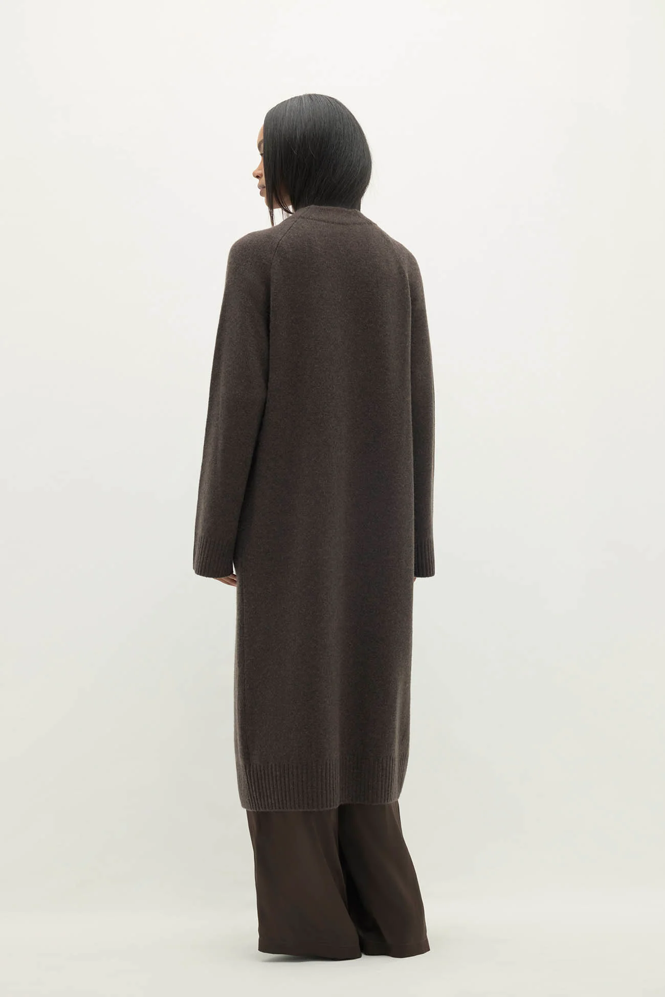 MAKENA LONGLINE CASHMERE CARDIGAN - Image 5