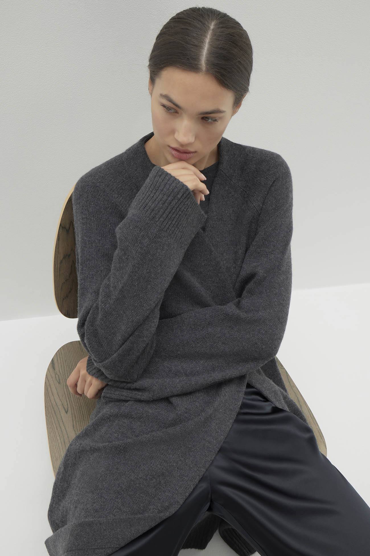 MAKENA LONGLINE CASHMERE CARDIGAN - Image 55