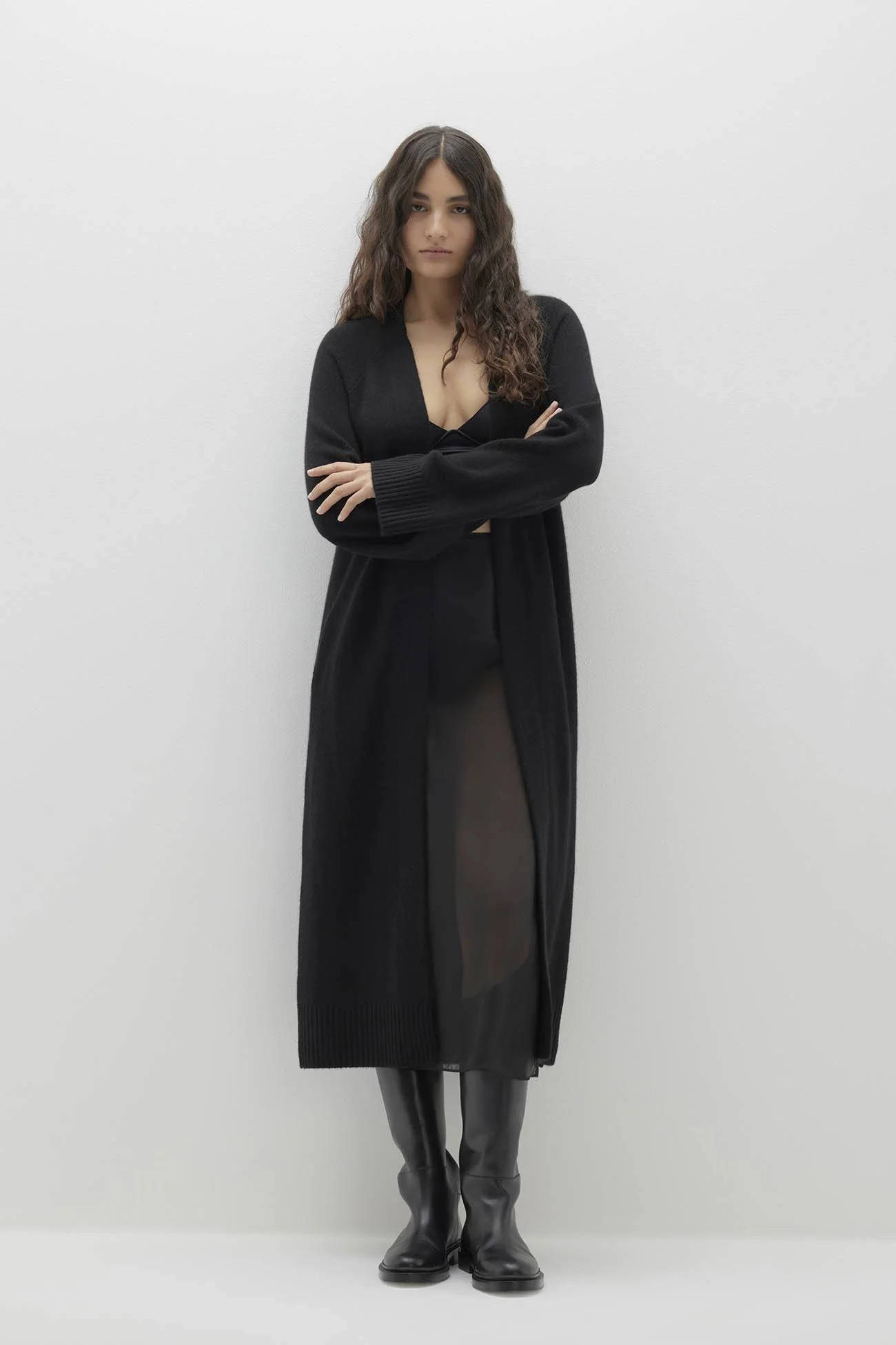 MAKENA LONGLINE CASHMERE CARDIGAN - Image 66