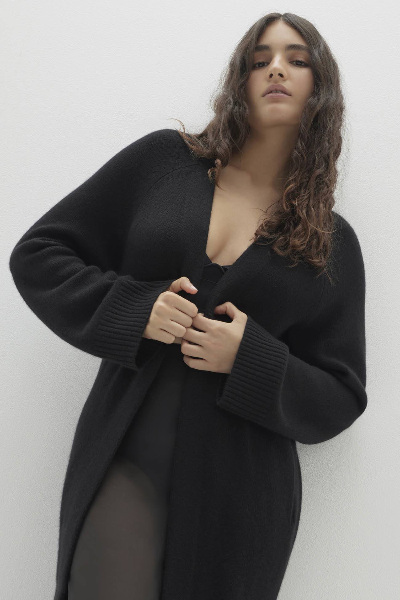 MAKENA LONGLINE CASHMERE CARDIGAN - Image 67