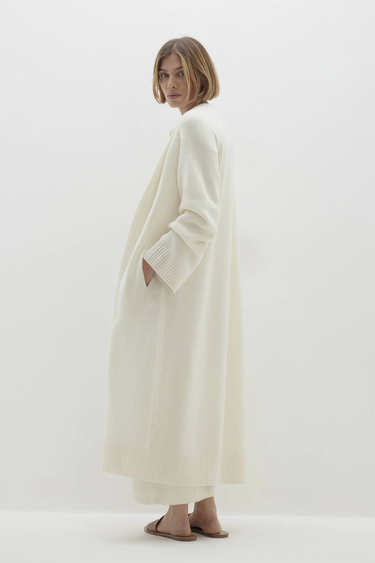 MAKENA LONGLINE CASHMERE CARDIGAN - Image 71