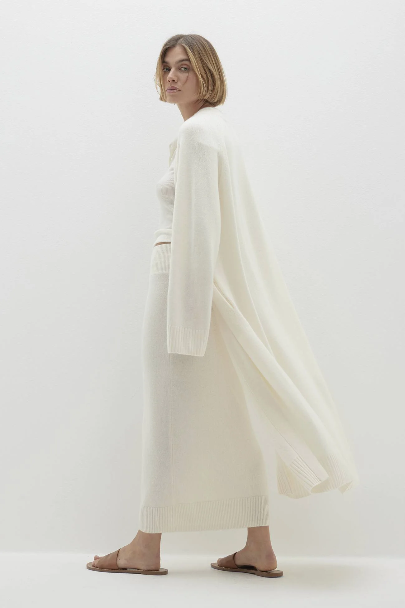 MAKENA LONGLINE CASHMERE CARDIGAN - Image 73