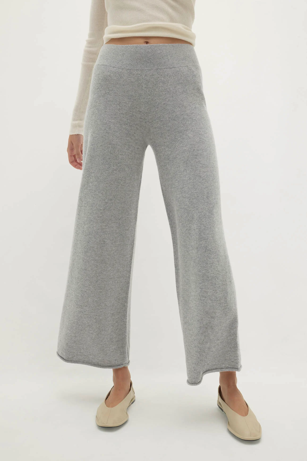 MARINA CROPPED CASHMERE PANT - Image 12