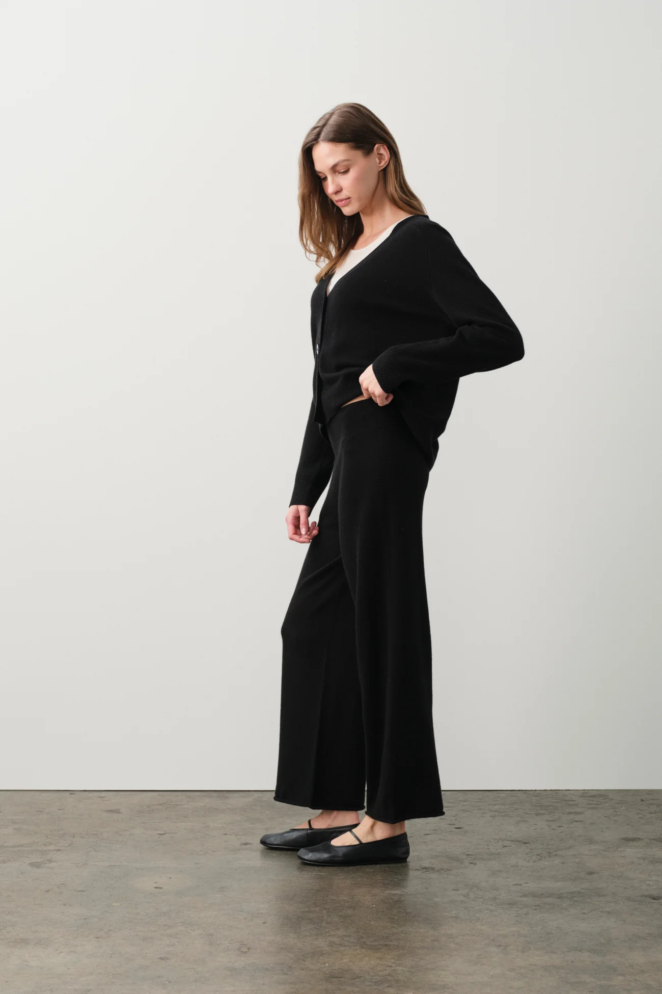 MARINA CROPPED CASHMERE PANT - Image 14