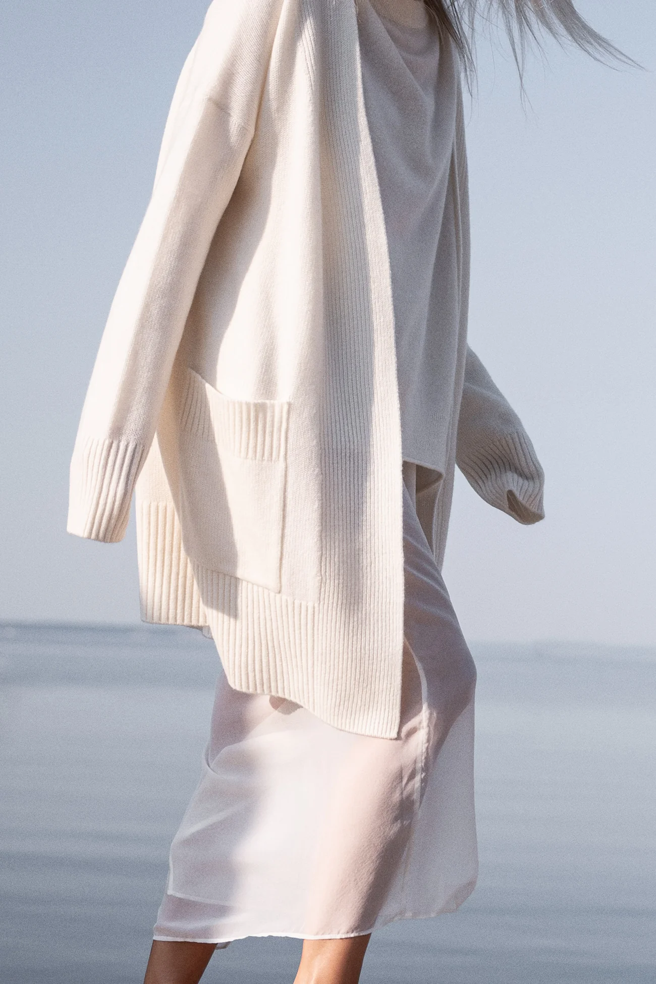 MARISSA SILK ORGANZA MIDI SKIRT - Image 18