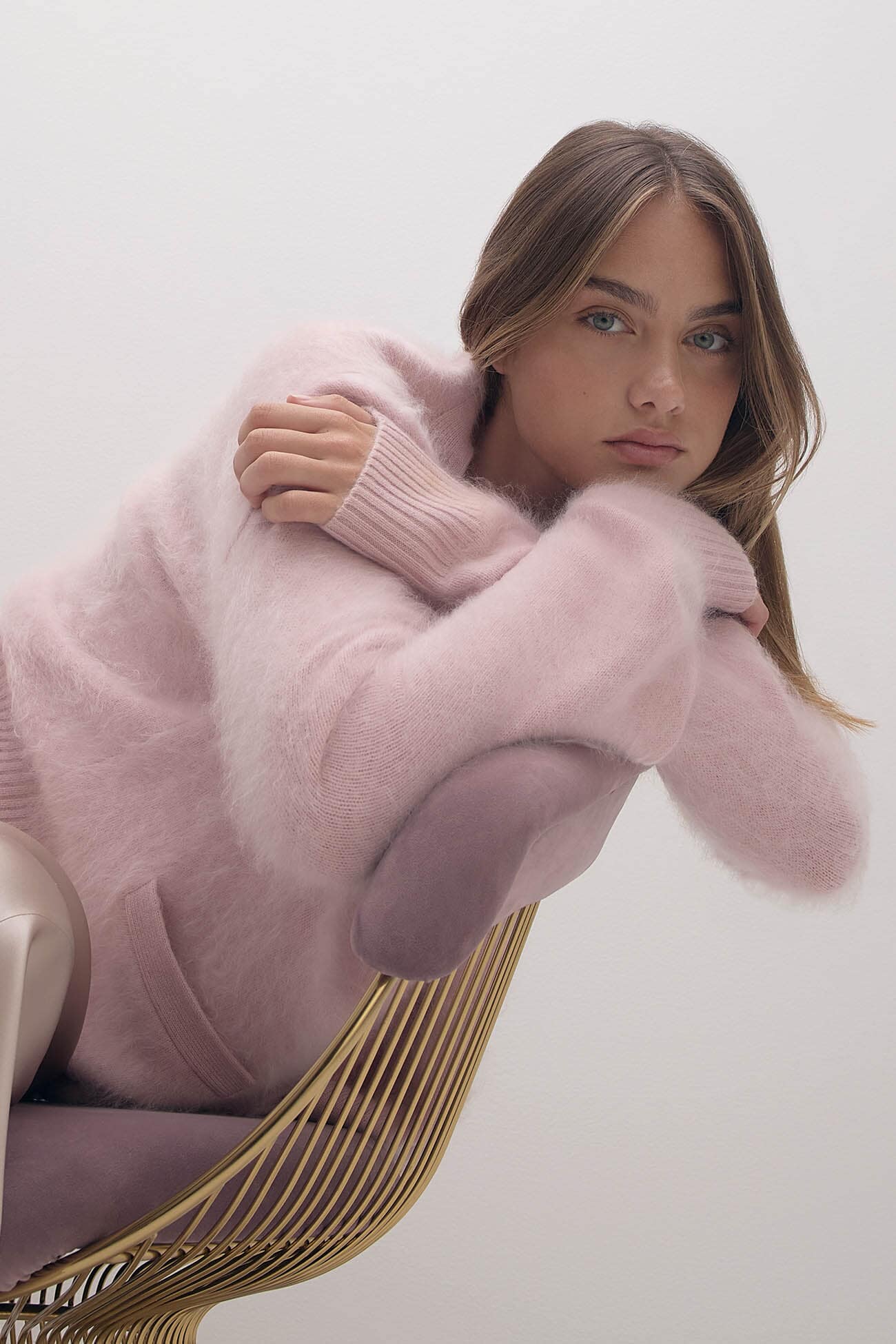 MICHAELA BRUSHED CASHMERE CARDIGAN - Image 25