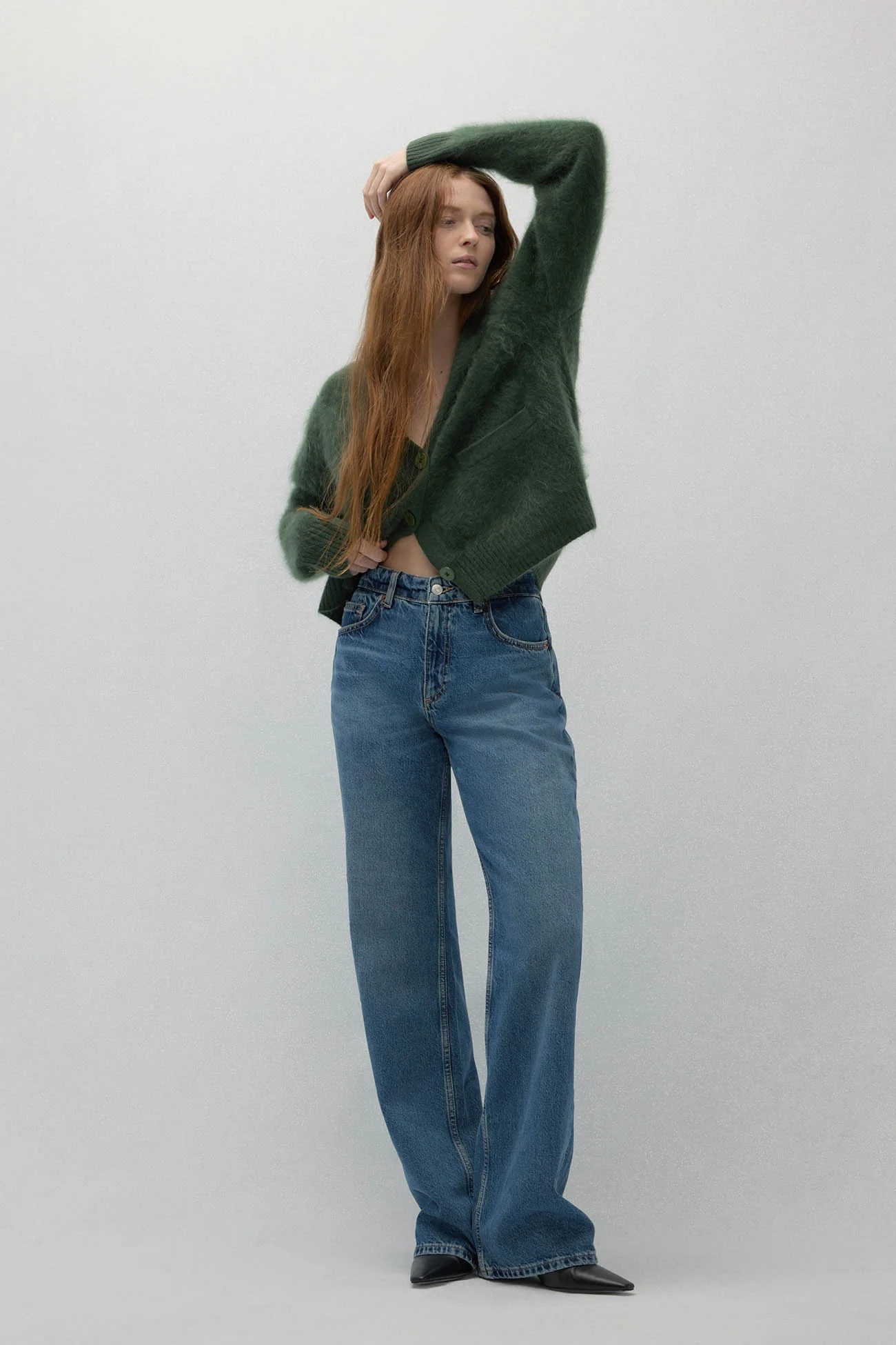 MICHAELA BRUSHED CASHMERE CARDIGAN - Image 40