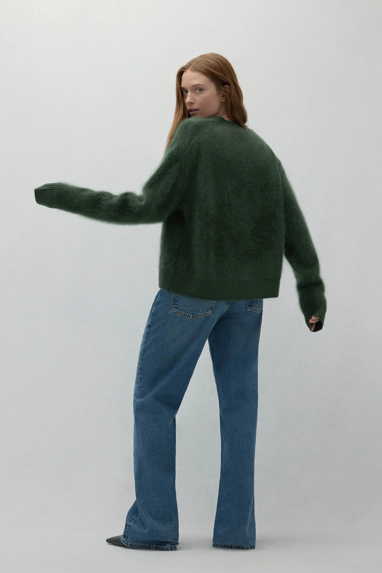 MICHAELA BRUSHED CASHMERE CARDIGAN - Image 42