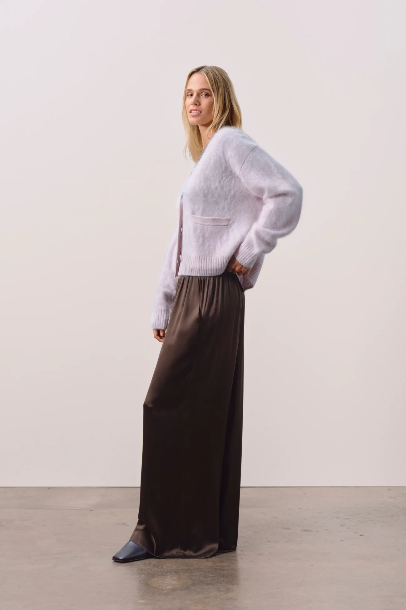MICHAELA BRUSHED CASHMERE CARDIGAN - Image 53