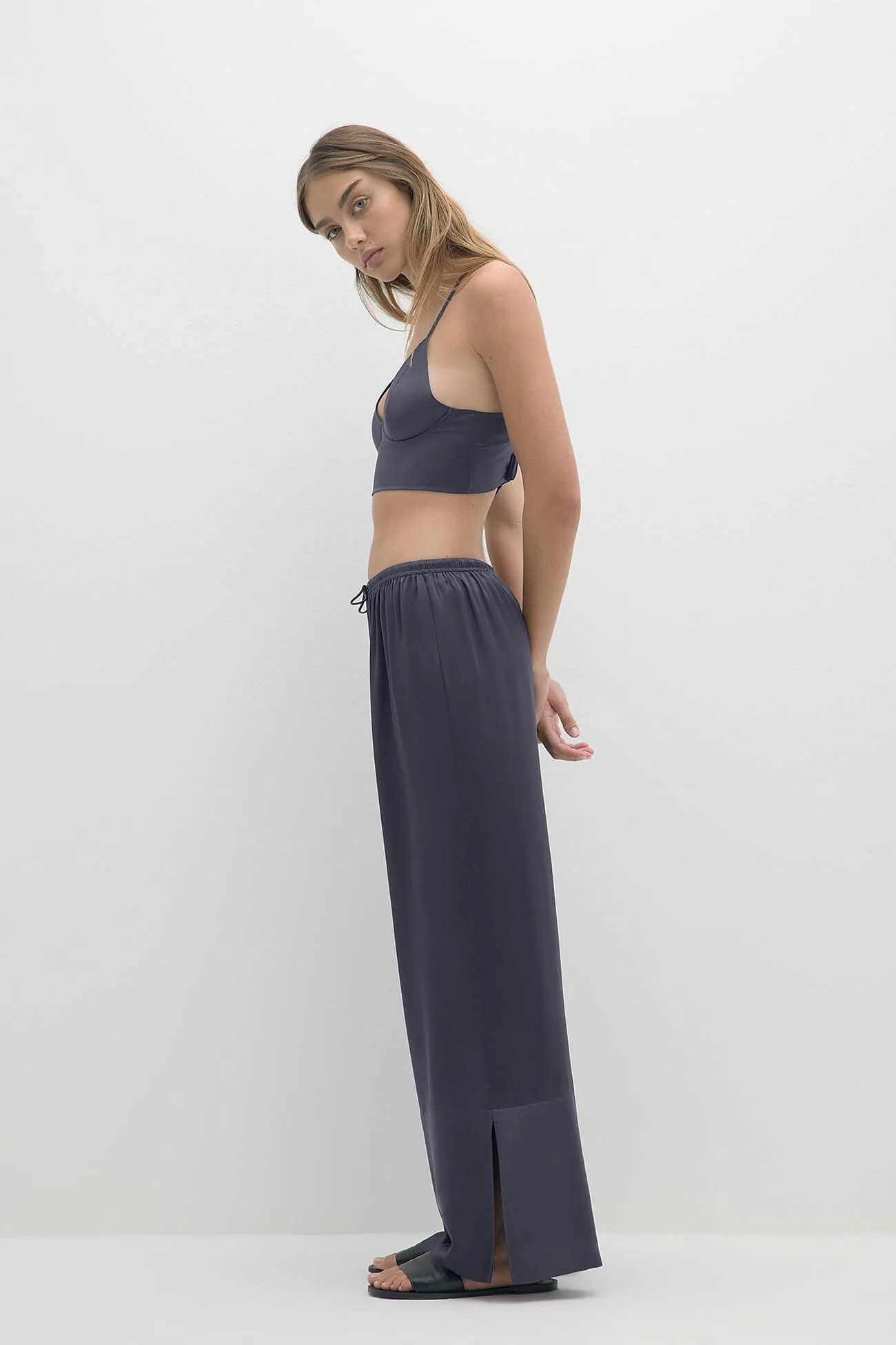 MOLLY SILK WIDE-LEG PANT - Image 11