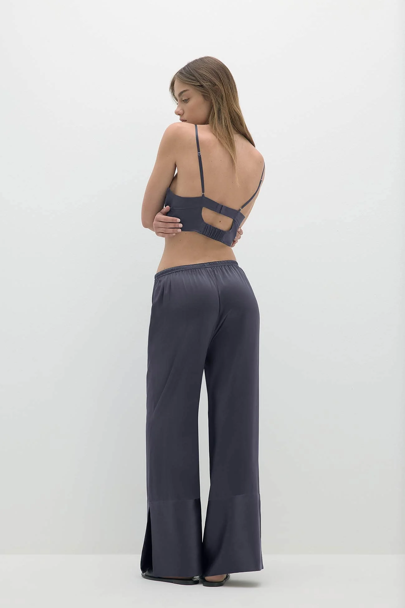 MOLLY SILK WIDE-LEG PANT - Image 12