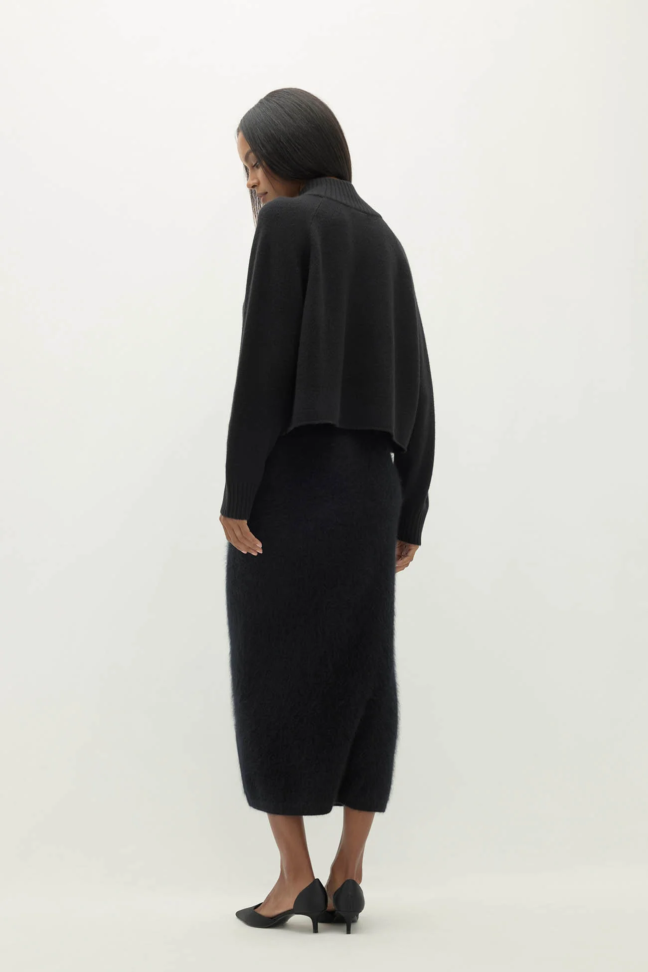 NOEMI CASHMERE MOCK NECK - Image 3