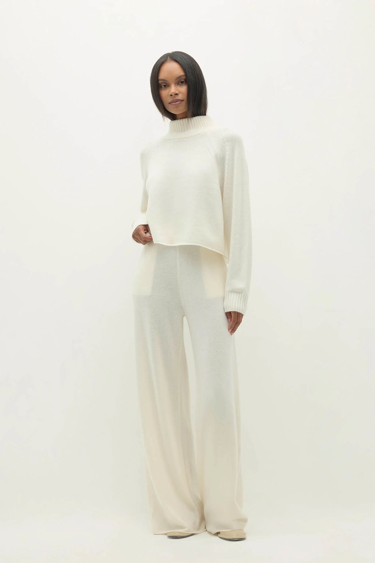 NOEMI CASHMERE MOCK NECK - Image 7