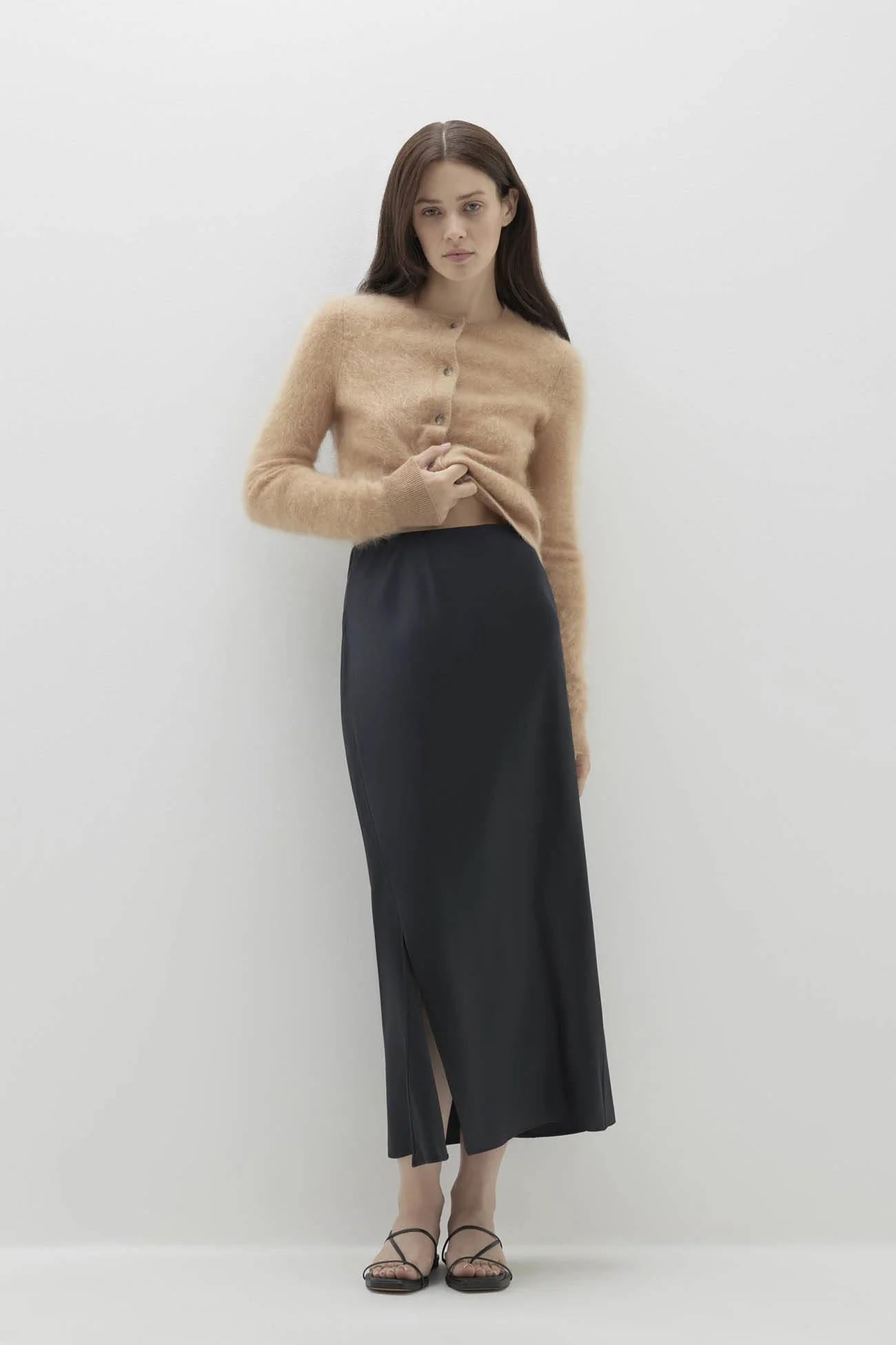 PALOMA BRUSHED CASHMERE CARDIGAN - Image 13