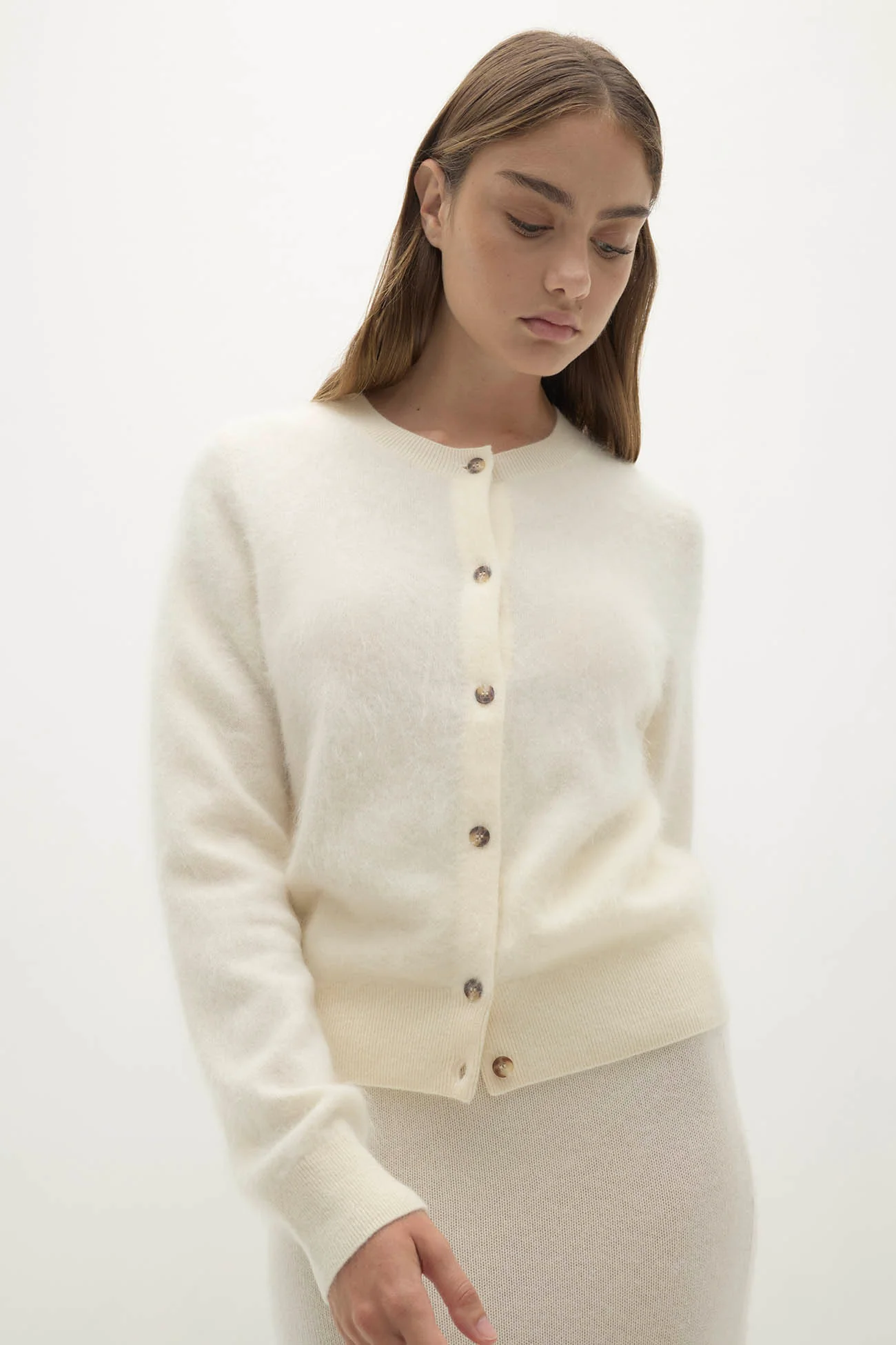 PALOMA BRUSHED CASHMERE CARDIGAN - Image 22