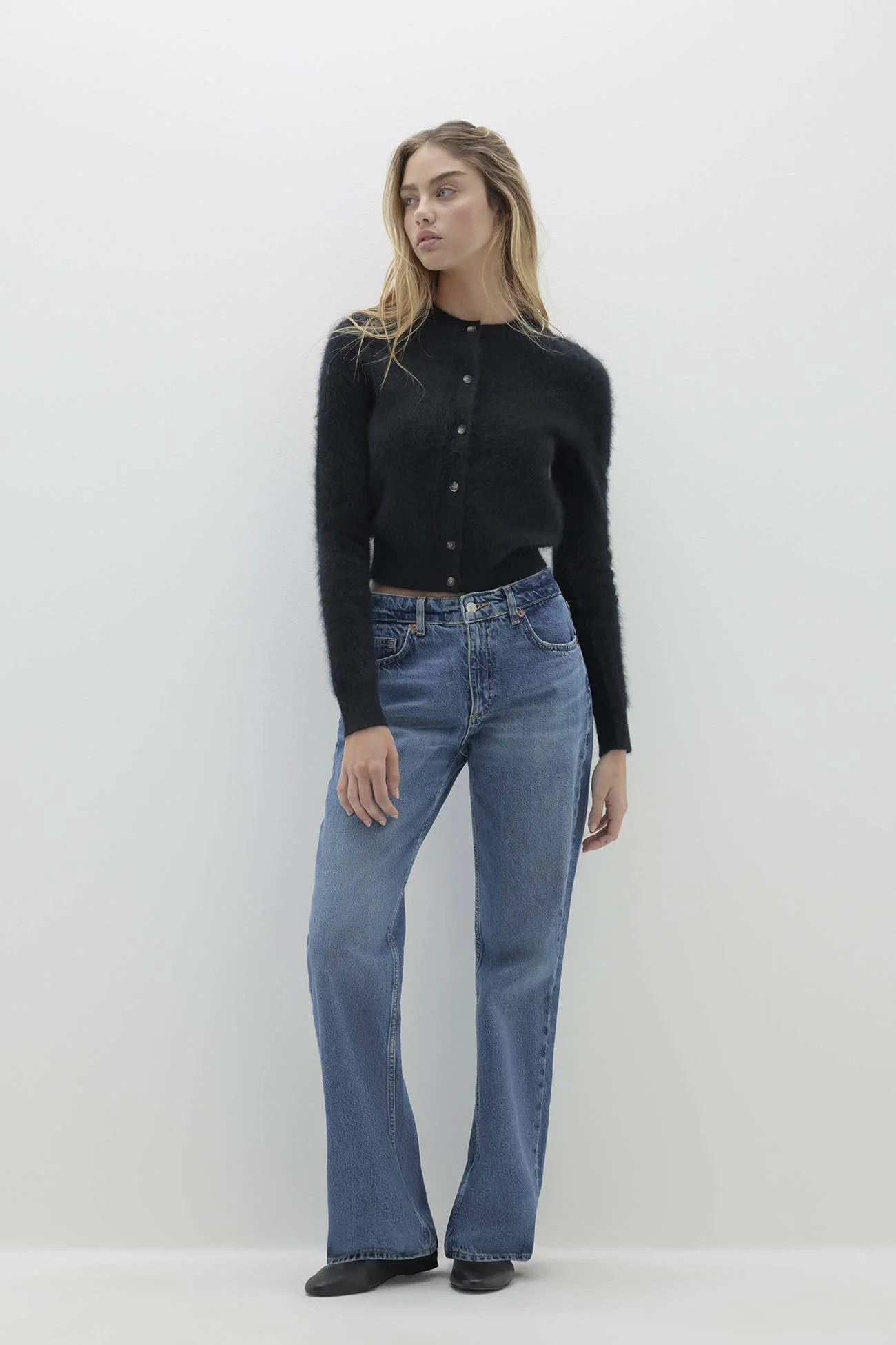 PALOMA BRUSHED CASHMERE CARDIGAN - Image 7