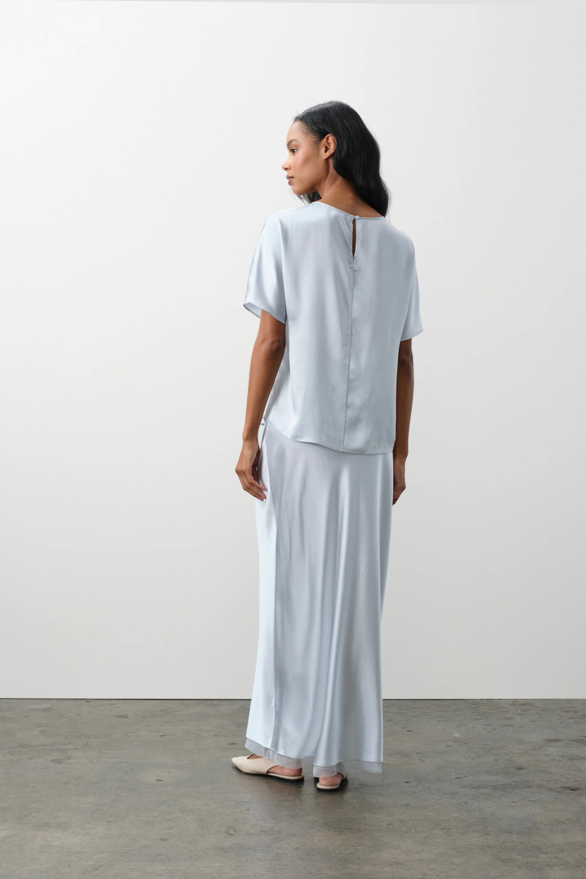 PENNY SILK TEE - Image 4