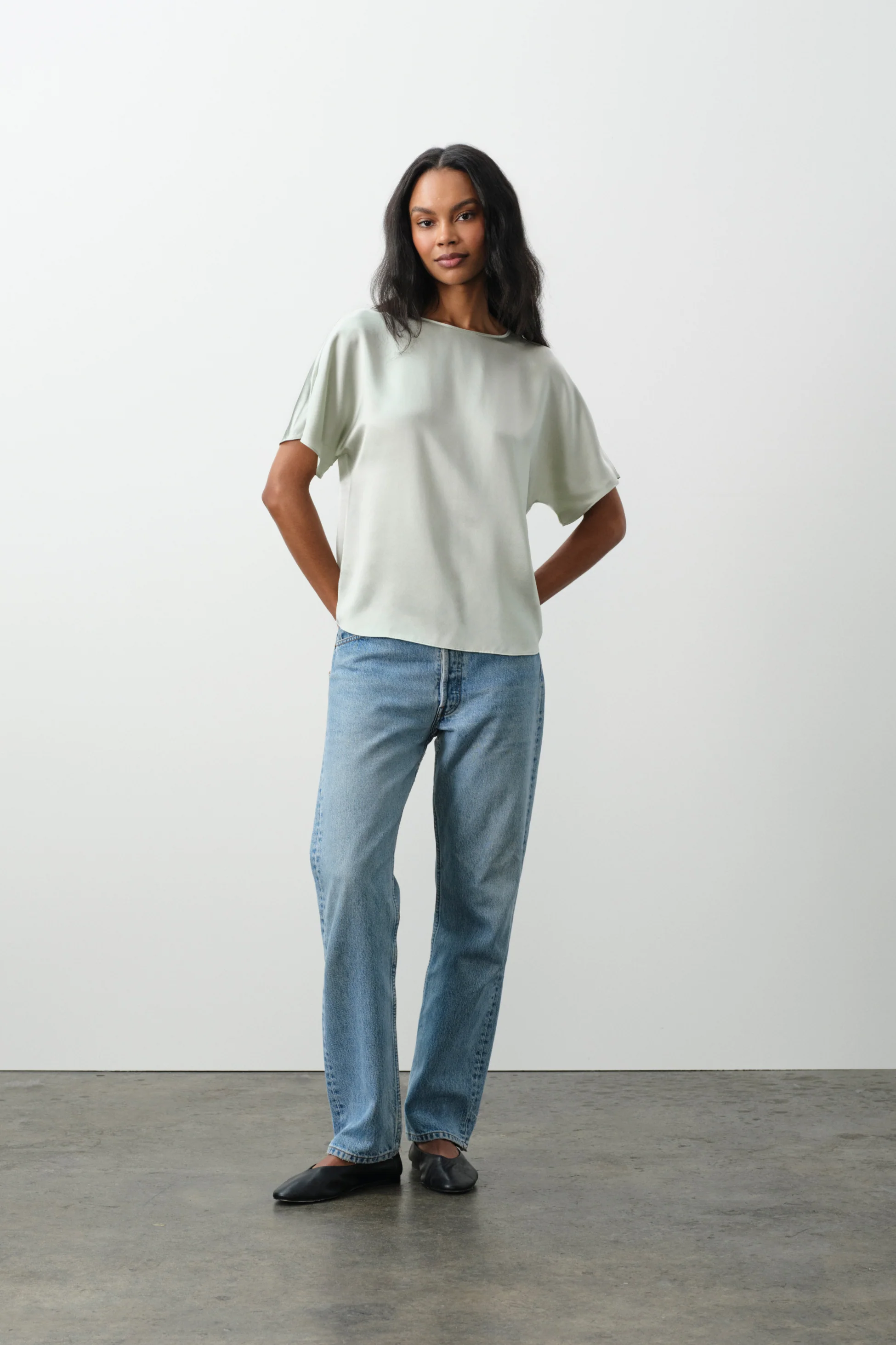 PENNY SILK TEE - Image 9