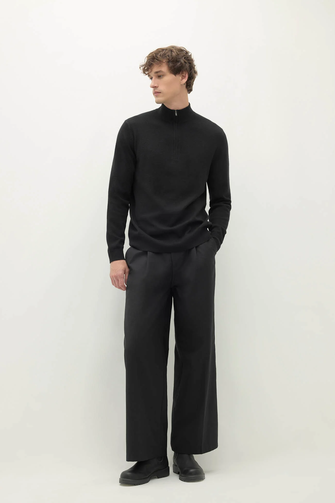 PHILLIP QUARTER-ZIP CASHMERE SWEATER - Image 18