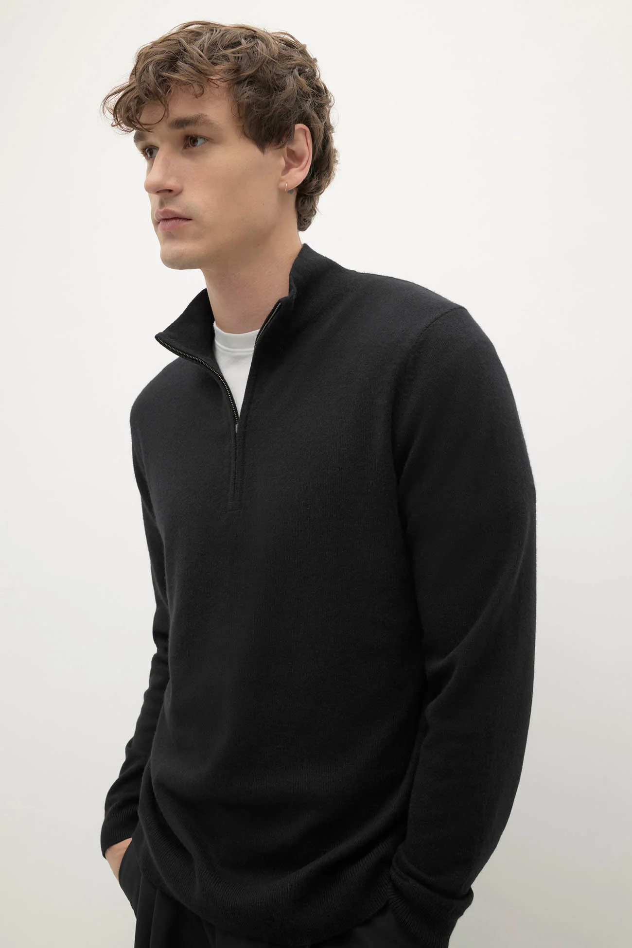 PHILLIP QUARTER-ZIP CASHMERE SWEATER - Image 22