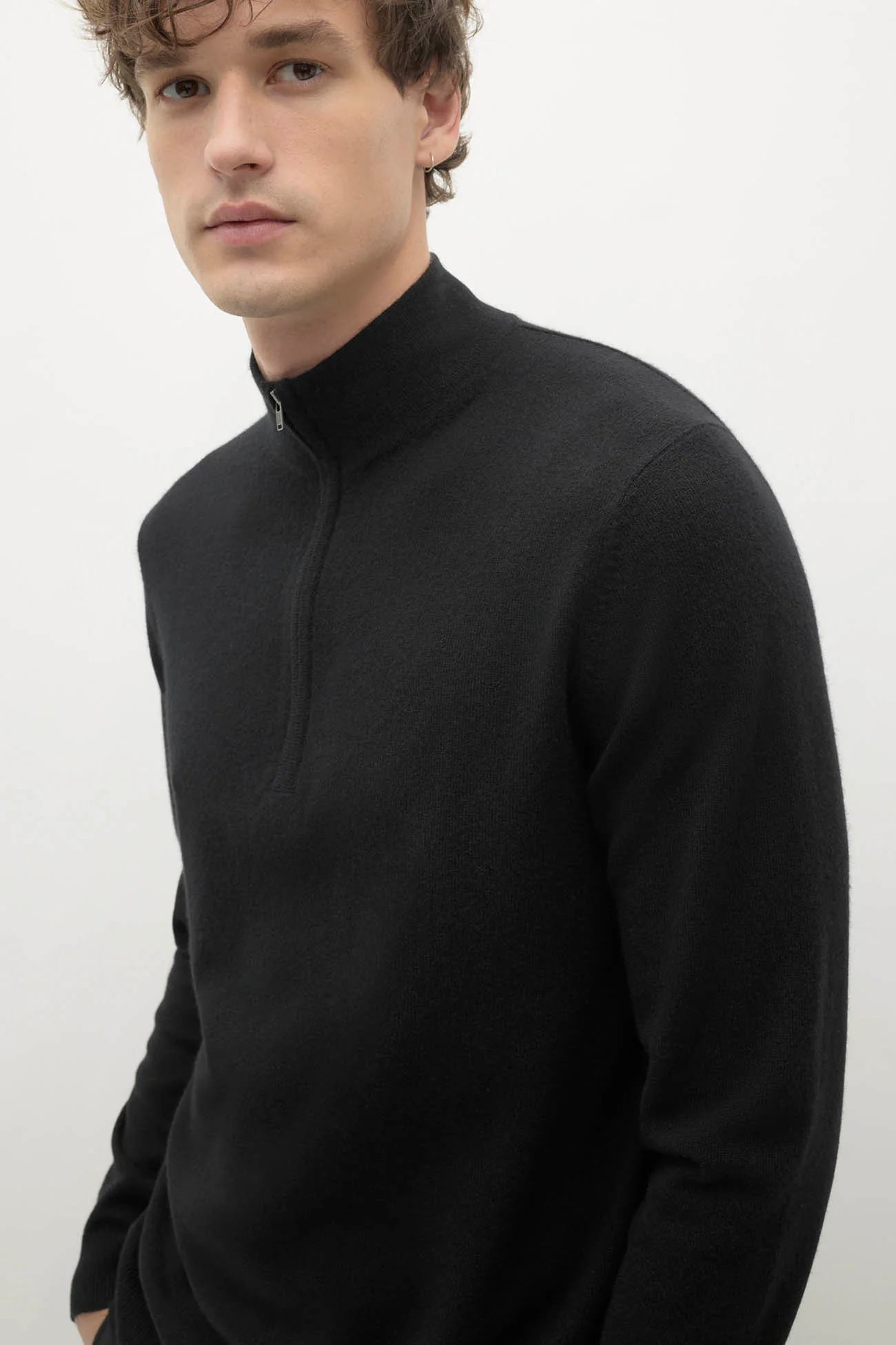 PHILLIP QUARTER-ZIP CASHMERE SWEATER - Image 23