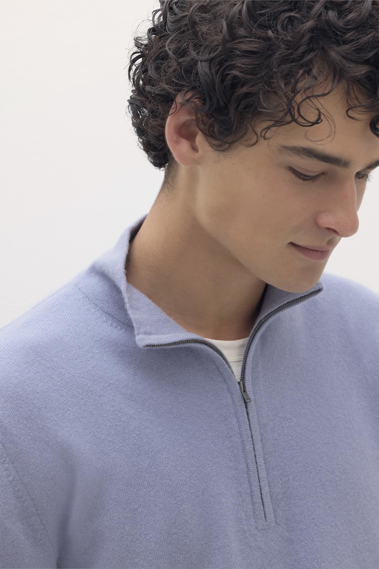 PHILLIP QUARTER-ZIP CASHMERE SWEATER - Image 3