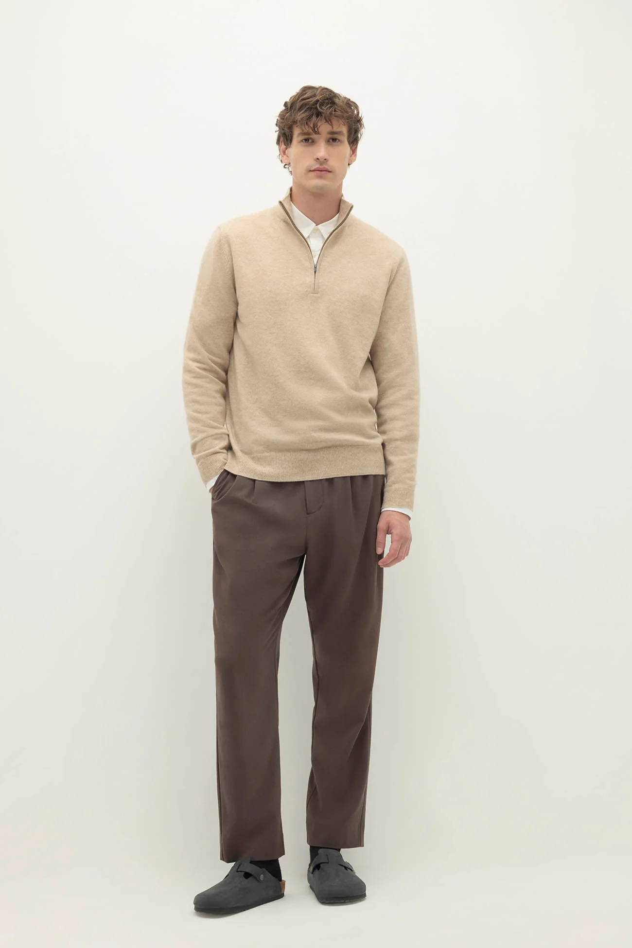 PHILLIP QUARTER-ZIP CASHMERE SWEATER - Image 32