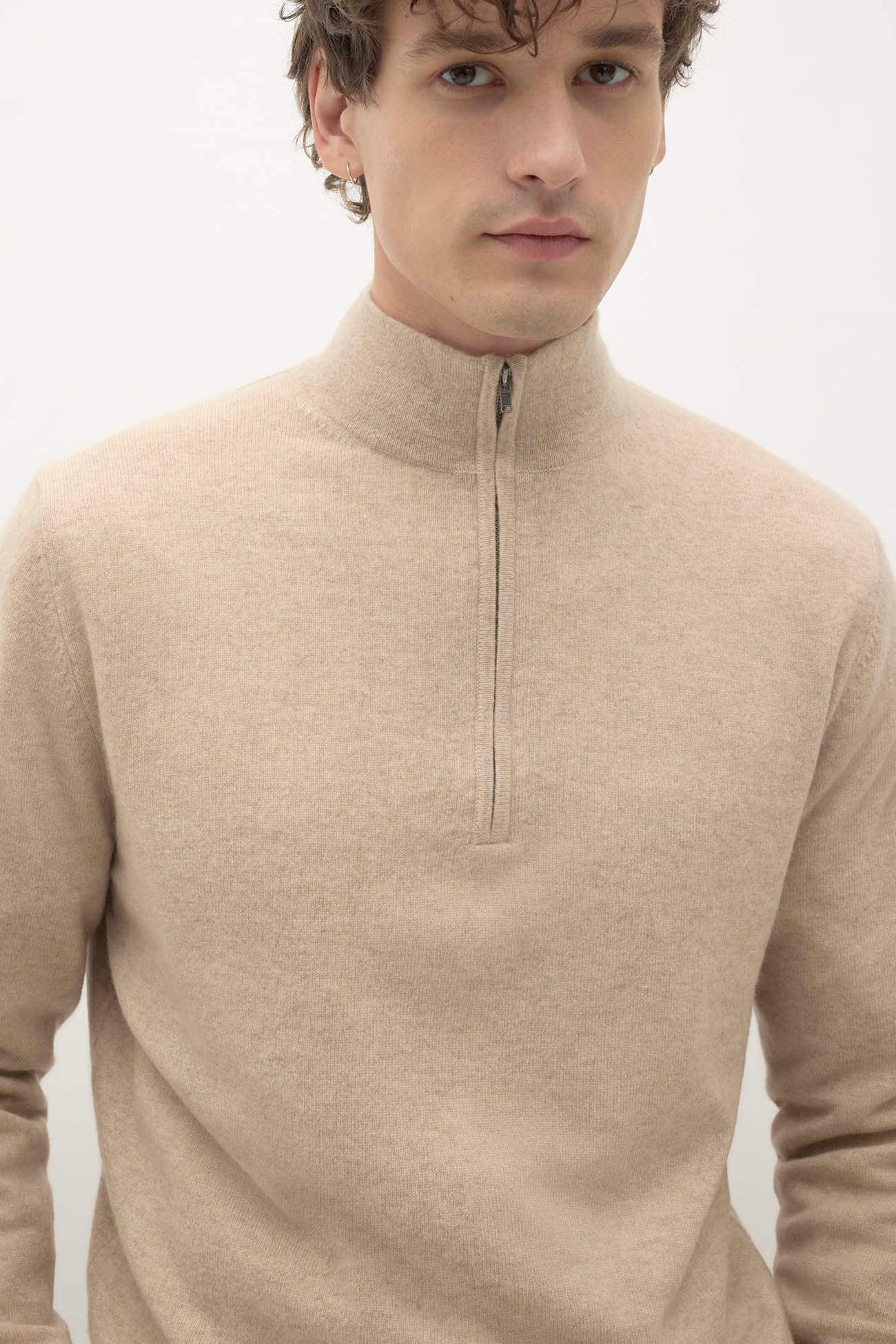 PHILLIP QUARTER-ZIP CASHMERE SWEATER - Image 36