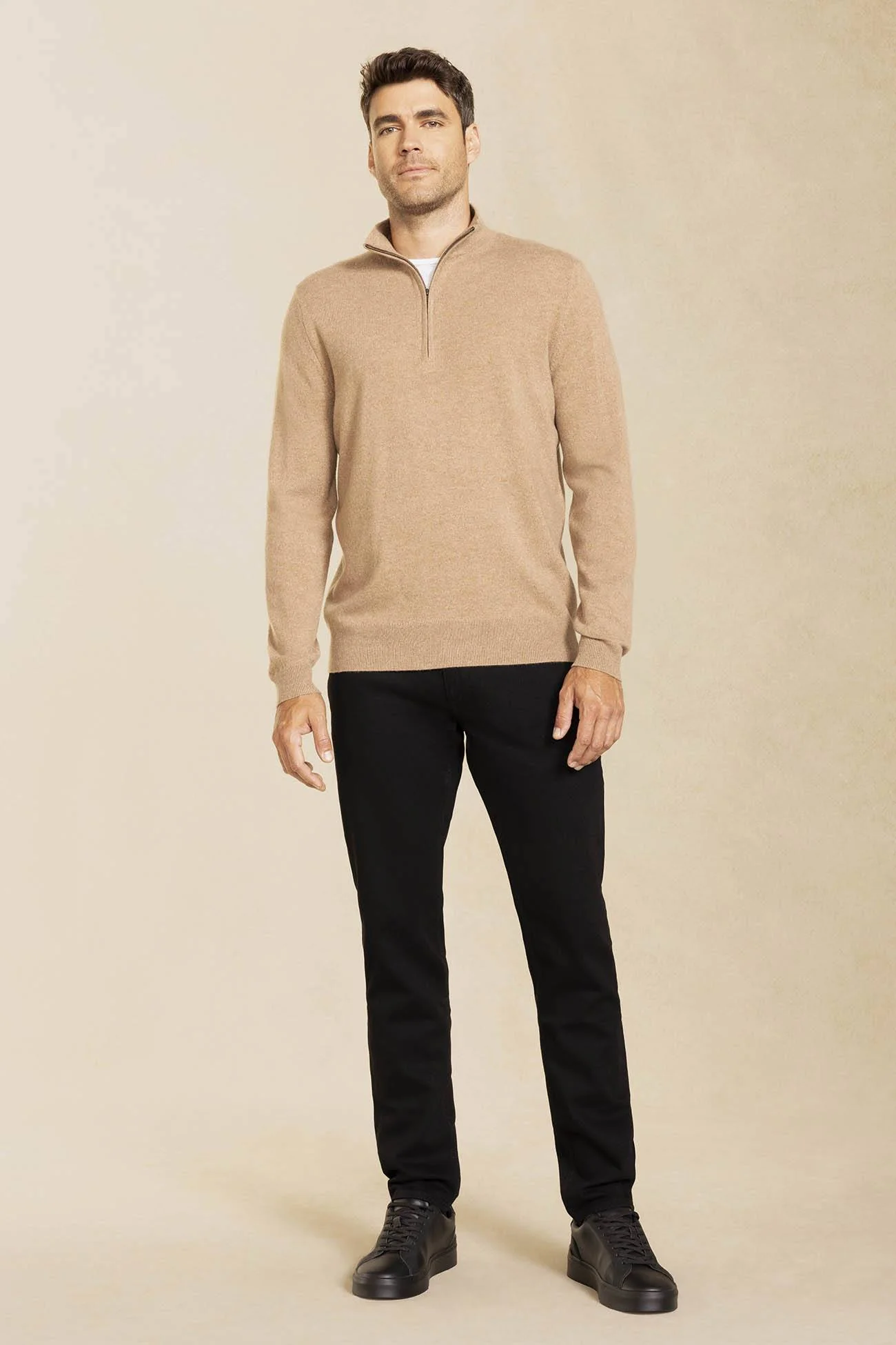PHILLIP QUARTER-ZIP CASHMERE SWEATER - Image 7