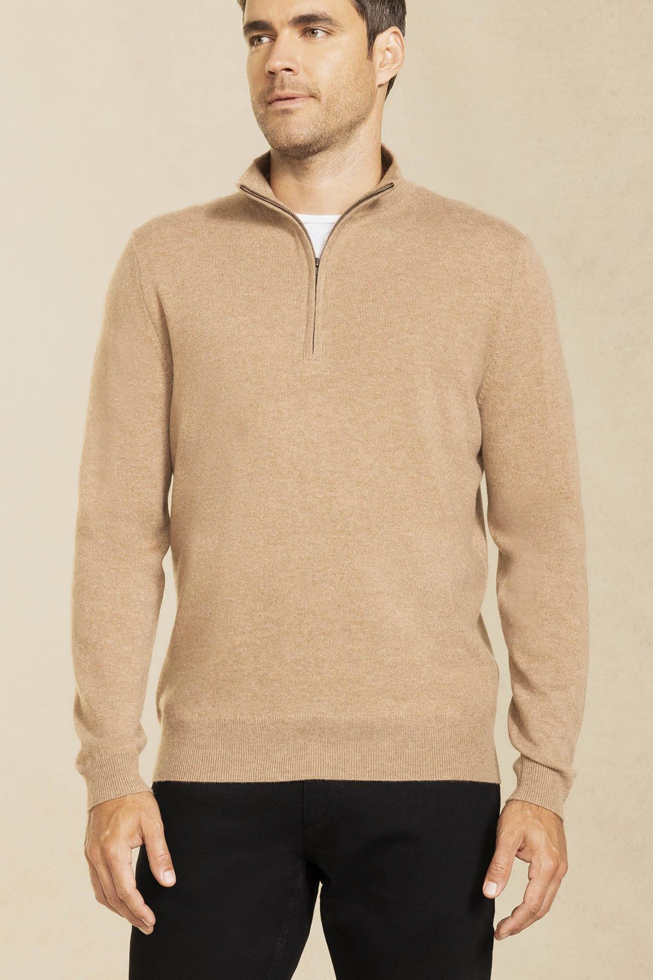 PHILLIP QUARTER-ZIP CASHMERE SWEATER - Image 8