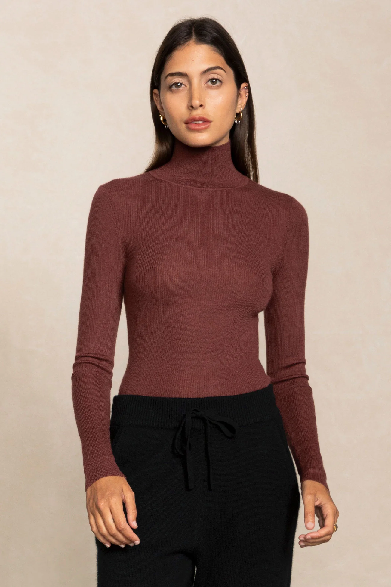 RUMER FITTED CASHMERE TURTLENECK - Image 21
