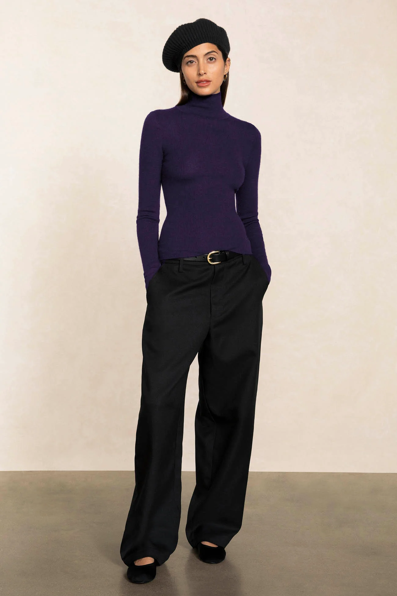 RUMER FITTED CASHMERE TURTLENECK - Image 25
