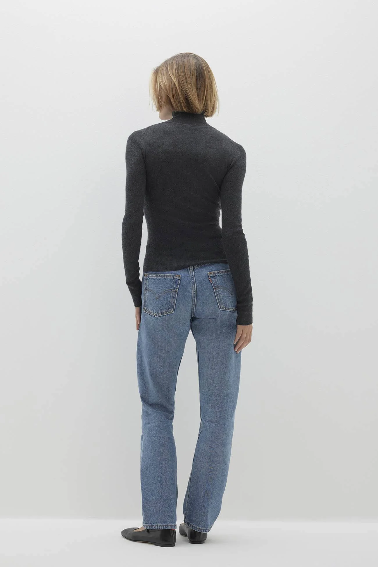 RUMER FITTED CASHMERE TURTLENECK - Image 38