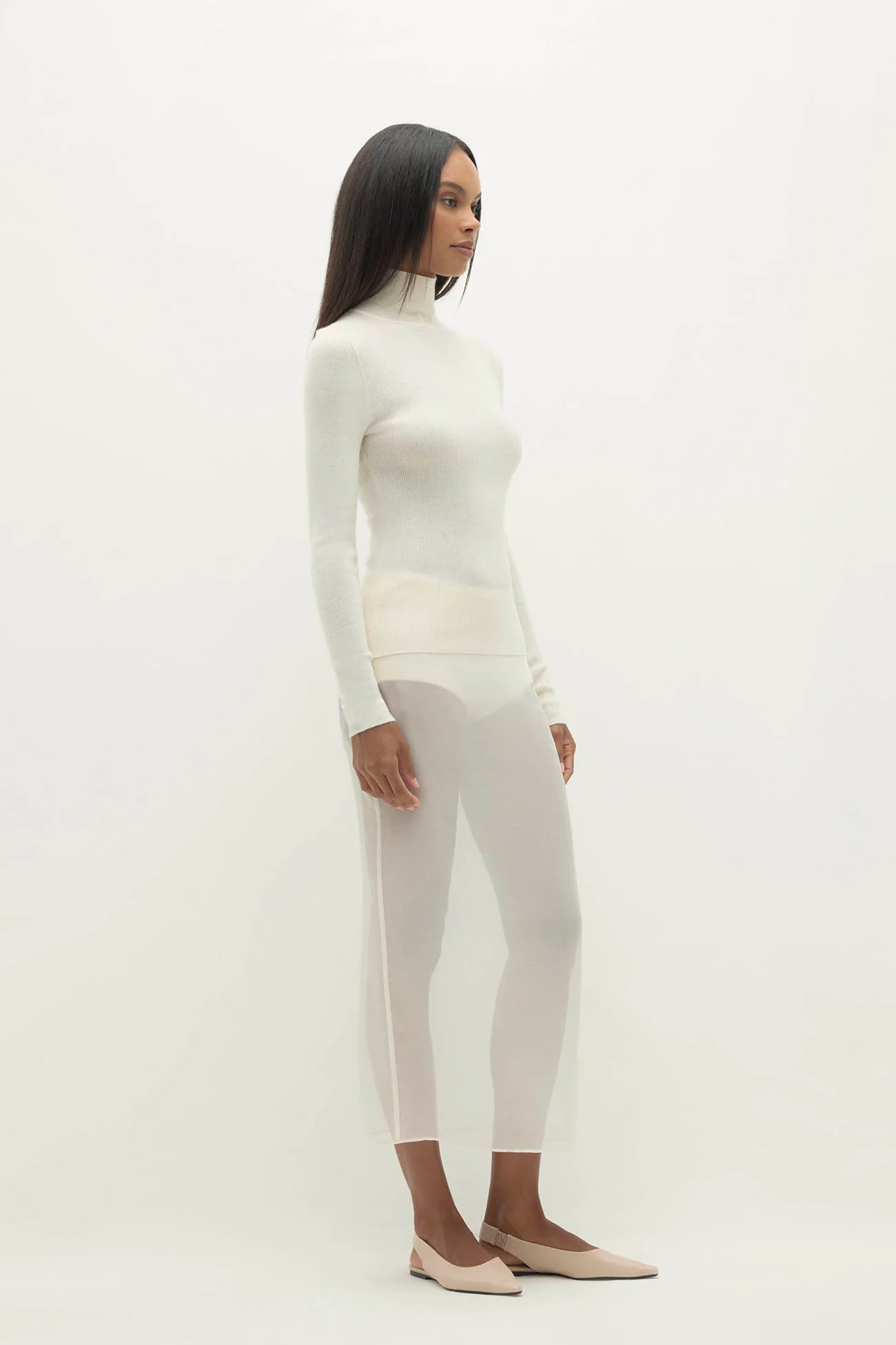 RUMER FITTED CASHMERE TURTLENECK - Image 5