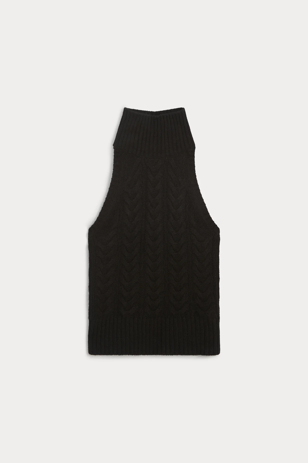 RUNA CABLE KNIT CASHMERE HALTER - Image 15