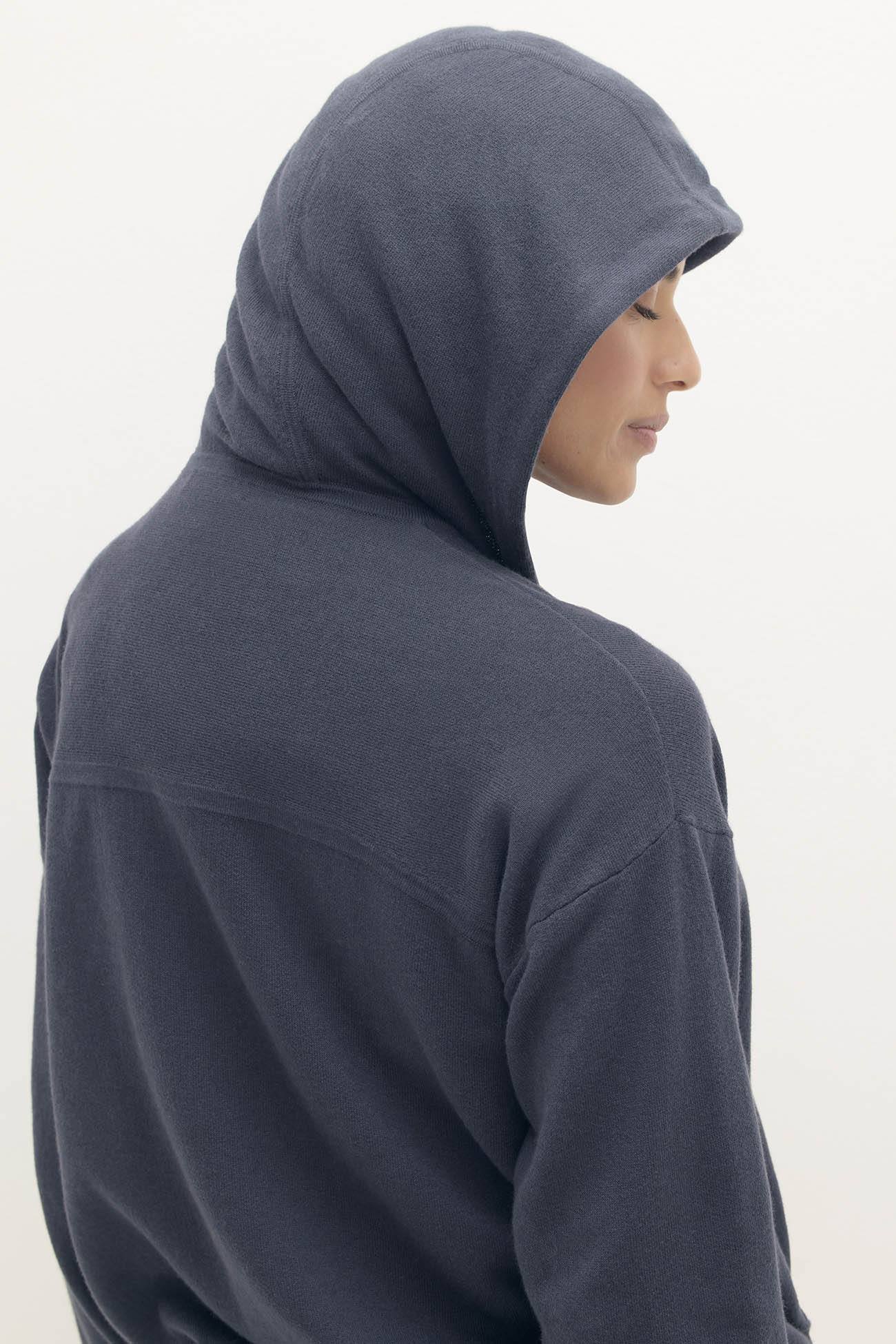 SERENA COTTON CASHMERE ZIP-UP HOODIE - Image 19