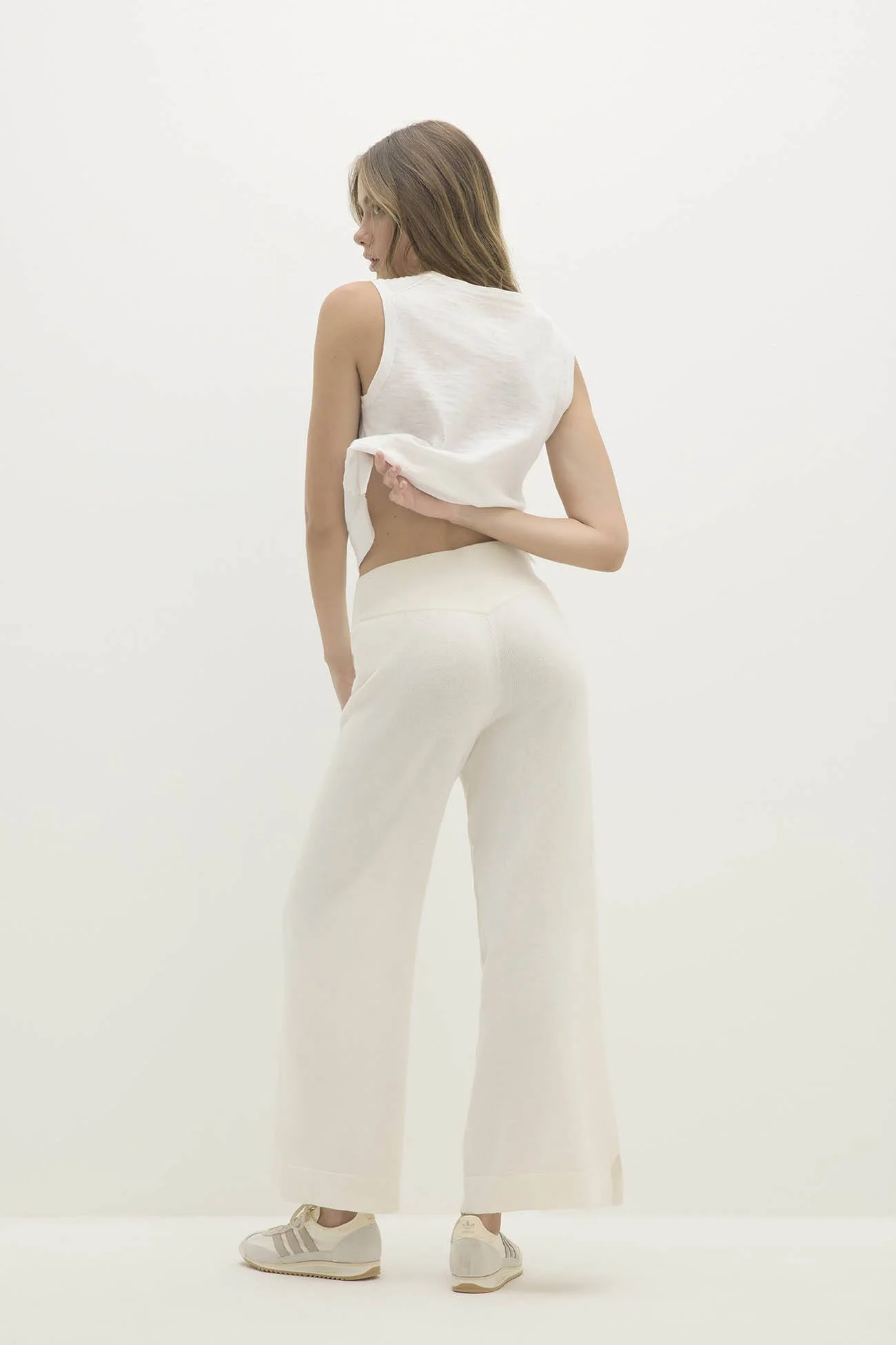 ARIAH COTTON CASHMERE PANT - Image 8