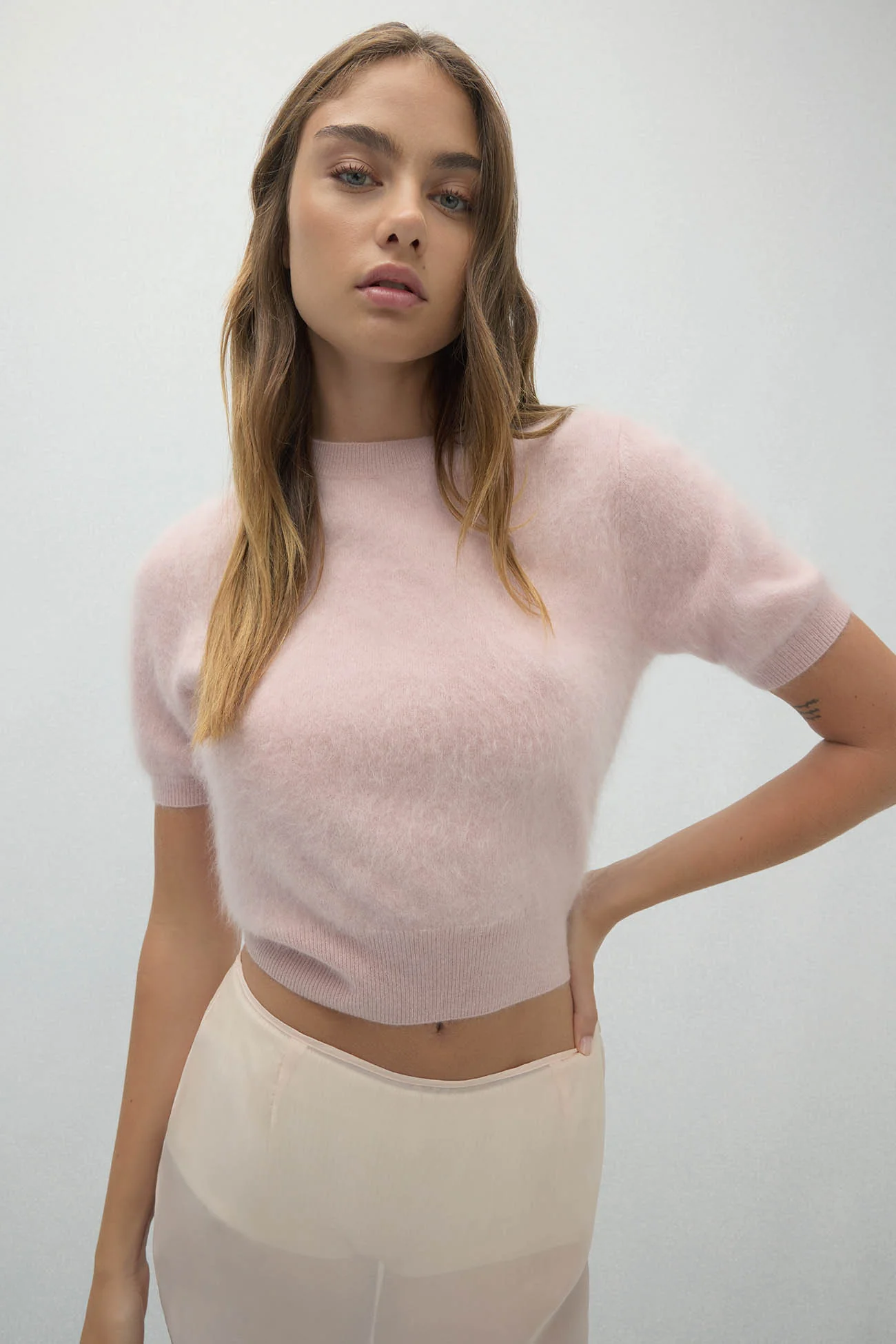 SHEENA BRUSHED CASHMERE SWEATER - Image 3