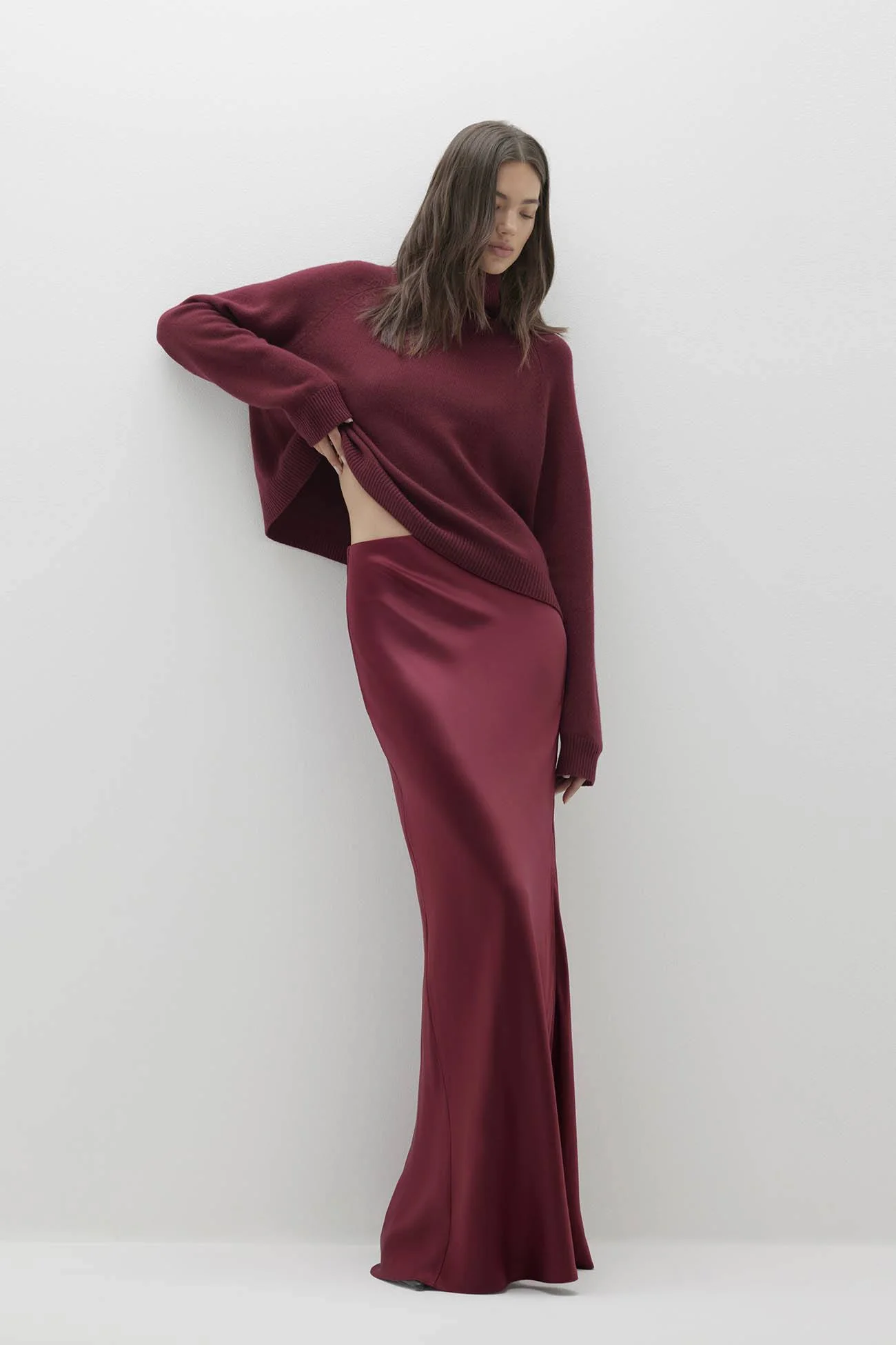 SIREN SILK MAXI SKIRT - Image 14