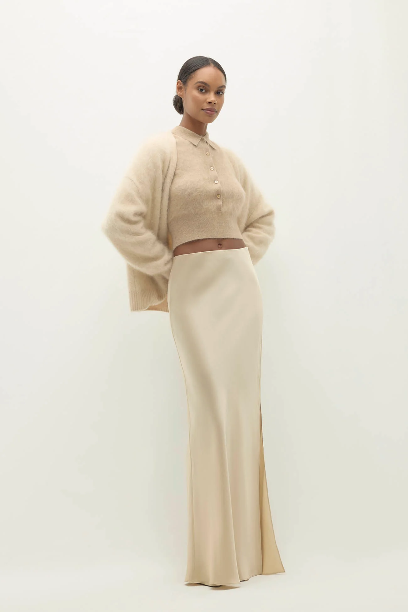 SIREN SILK MAXI SKIRT - Image 18