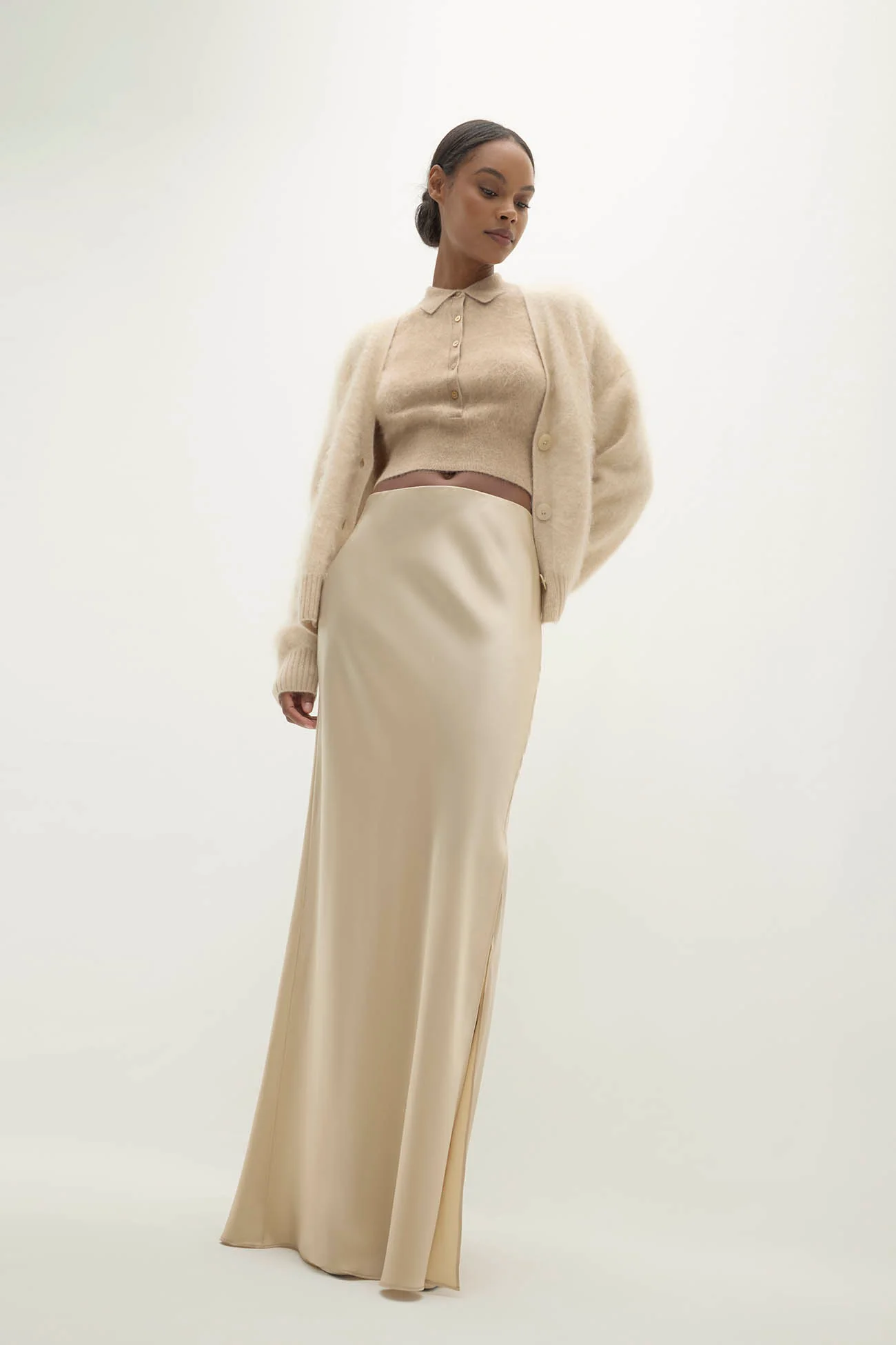 SIREN SILK MAXI SKIRT - Image 19