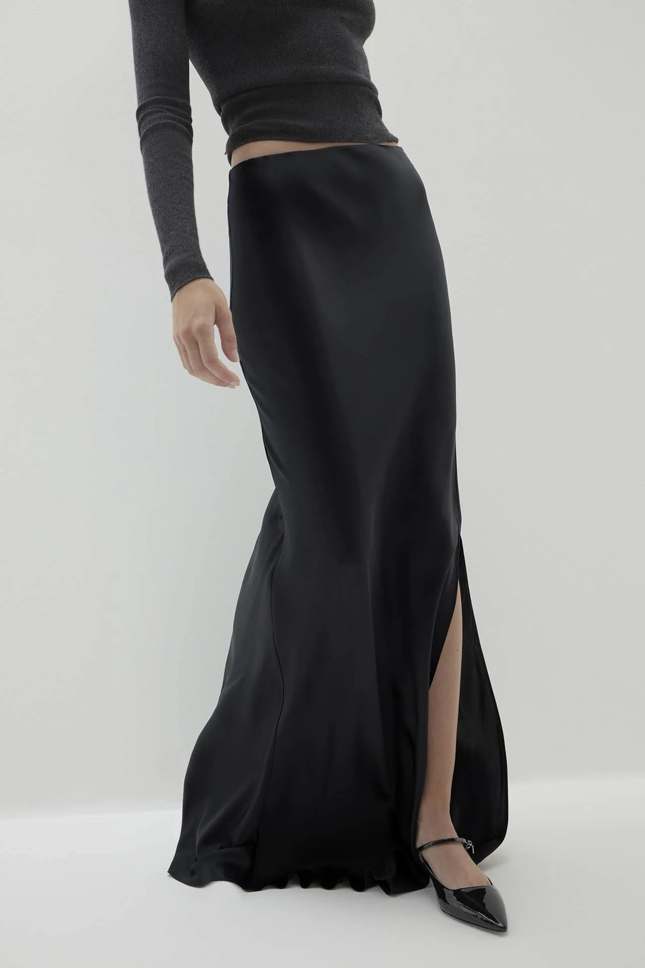 SIREN SILK MAXI SKIRT - Image 5