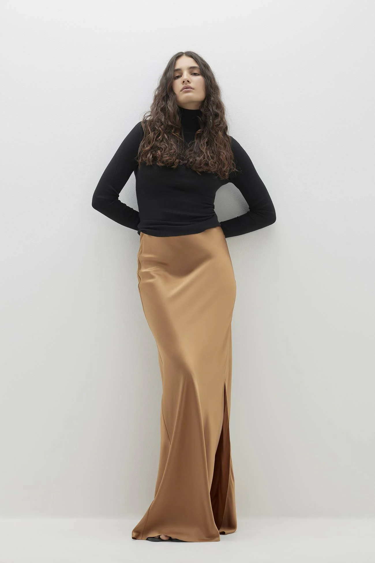 SIREN SILK MAXI SKIRT - Image 8