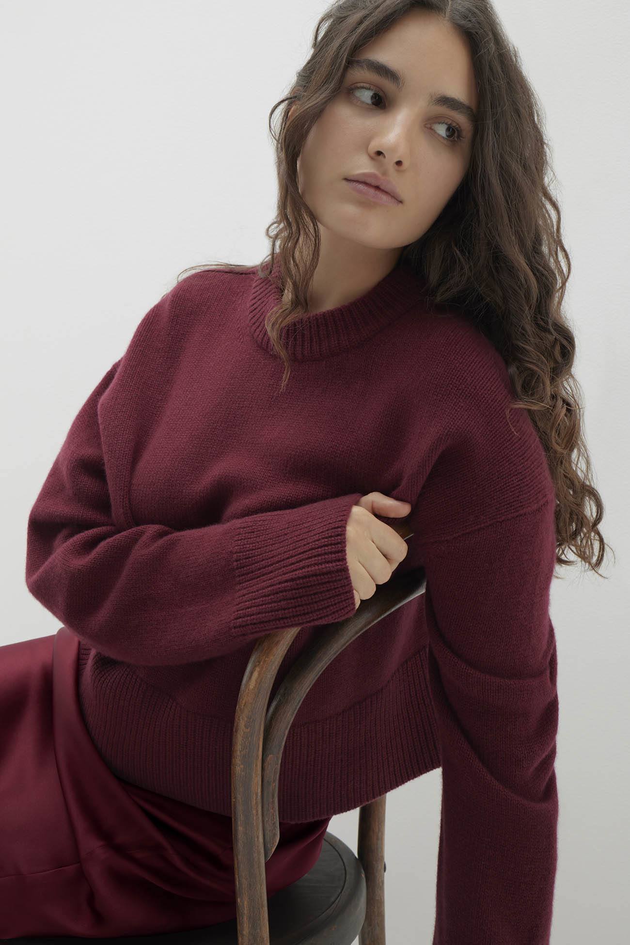 SLOANE CASHMERE CREWNECK SWEATER - Image 19
