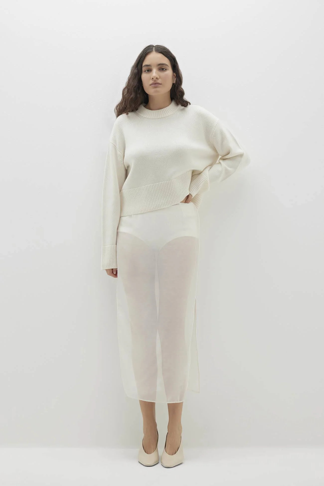 SLOANE CASHMERE CREWNECK SWEATER - Image 8