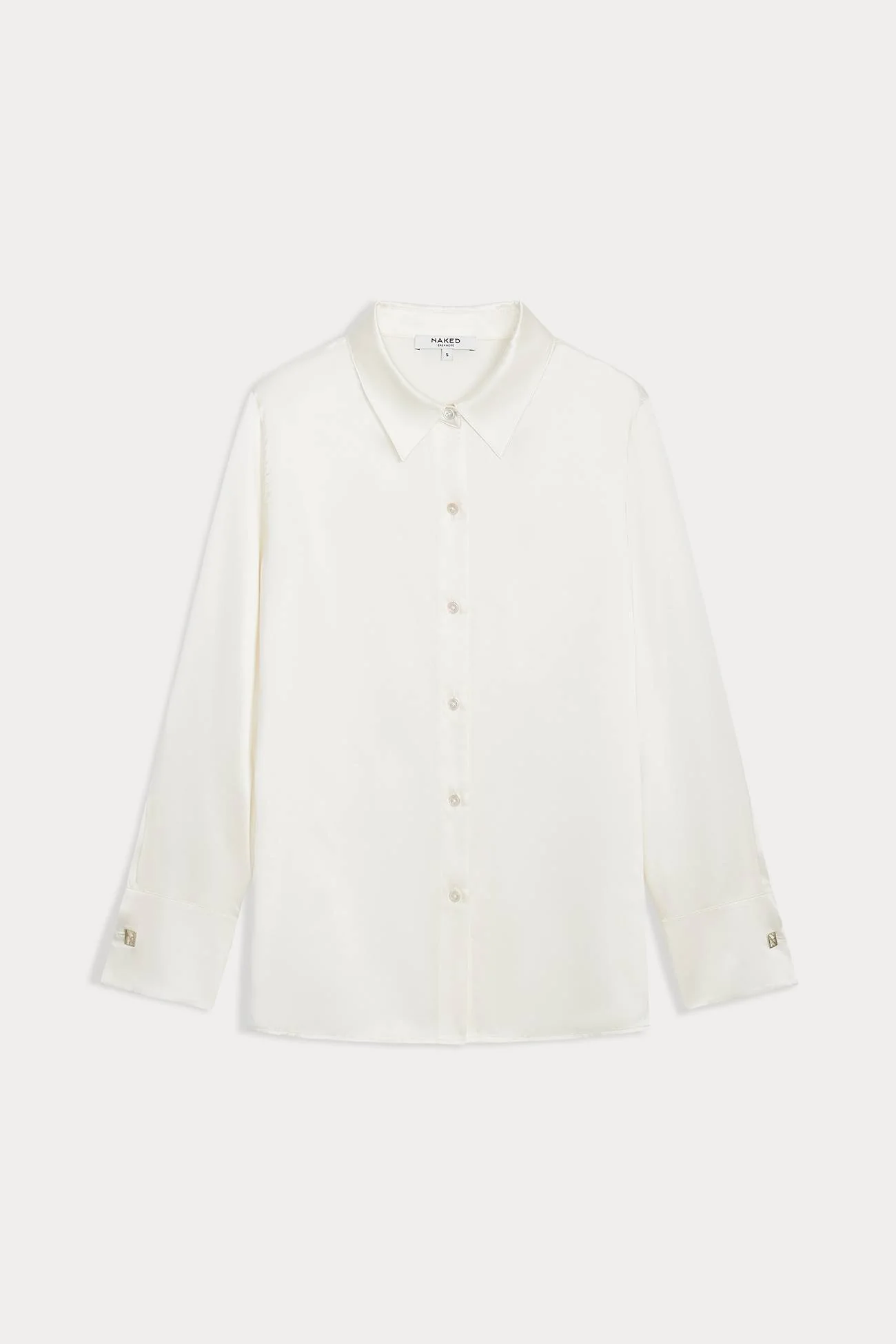 SUVI SILK BUTTON-UP SHIRT - Image 6